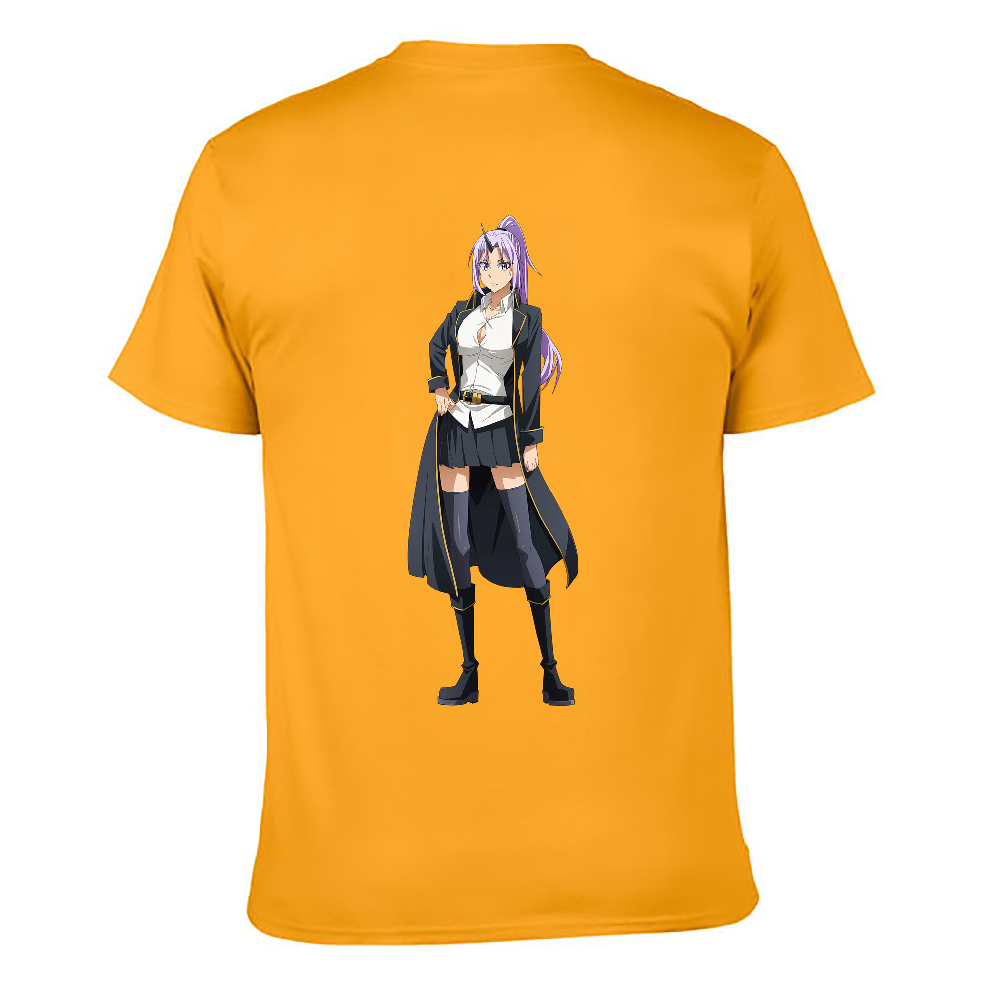 （画像用） 転スラ Regarding Reincarnated to Slime レディース半袖Tシャツ(バックプリント)