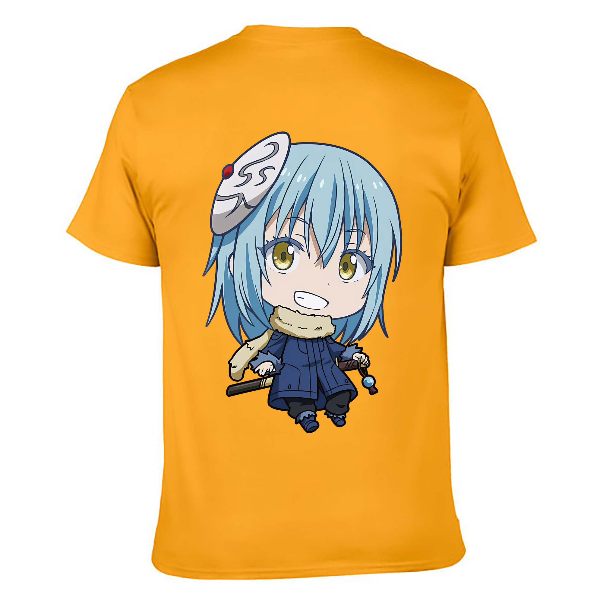 （画像用） 転スラ Regarding Reincarnated to Slime レディース半袖Tシャツ(バックプリント)