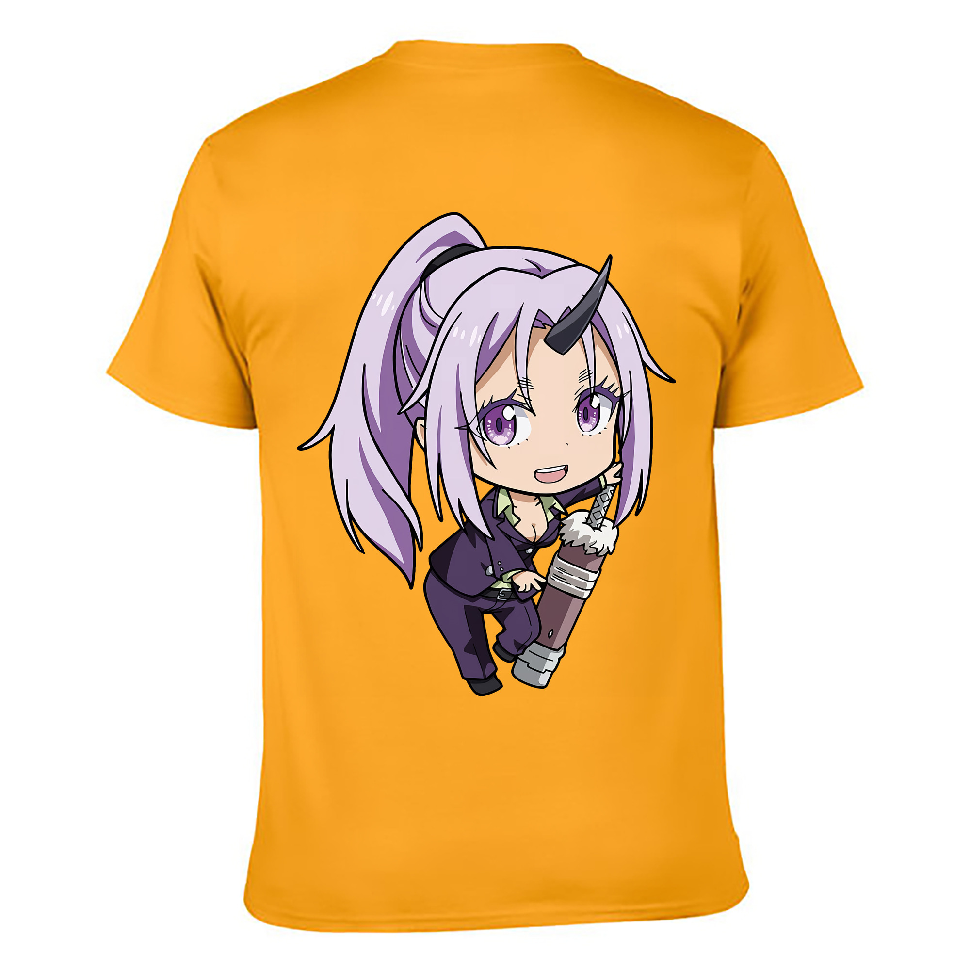 （画像用） 転スラ Regarding Reincarnated to Slime レディース半袖Tシャツ(バックプリント)