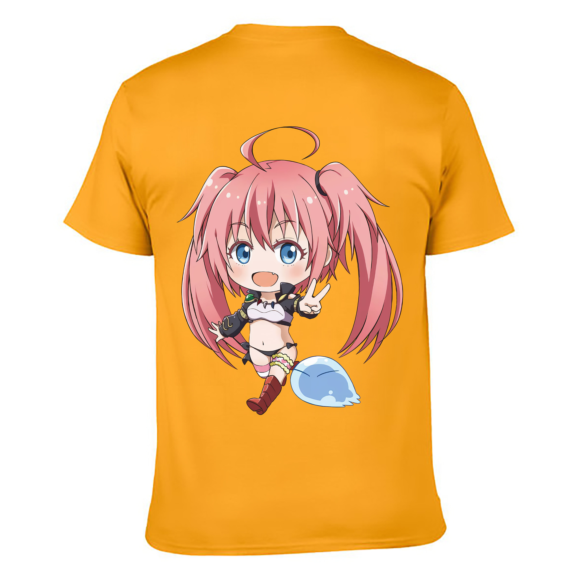 （画像用） 転スラ Regarding Reincarnated to Slime レディース半袖Tシャツ(バックプリント)