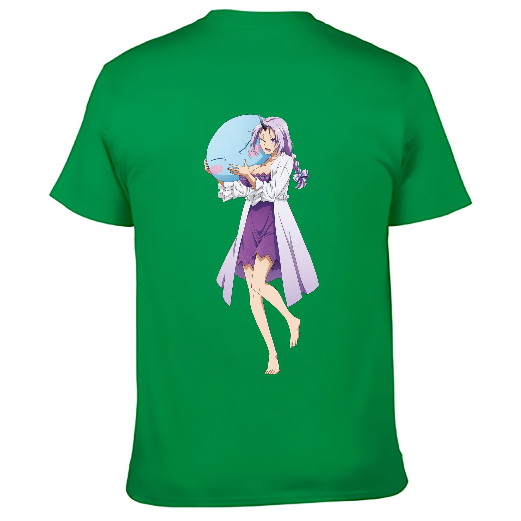 （画像用） 転スラ Regarding Reincarnated to Slime レディース半袖Tシャツ(バックプリント)