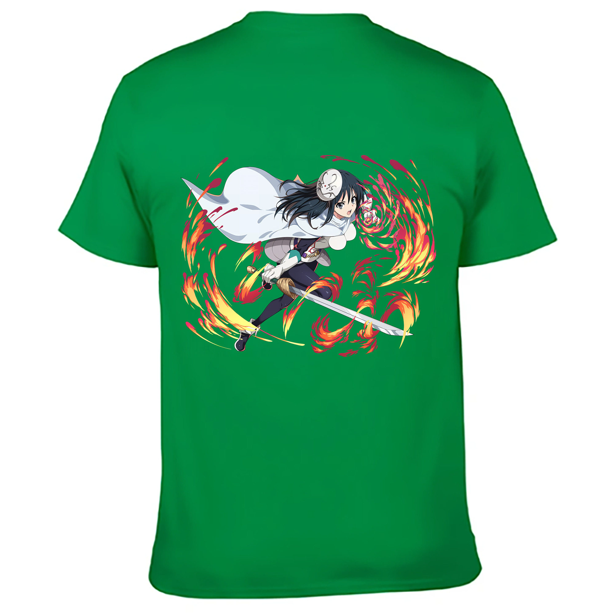 （画像用） 転スラ Regarding Reincarnated to Slime レディース半袖Tシャツ(バックプリント)