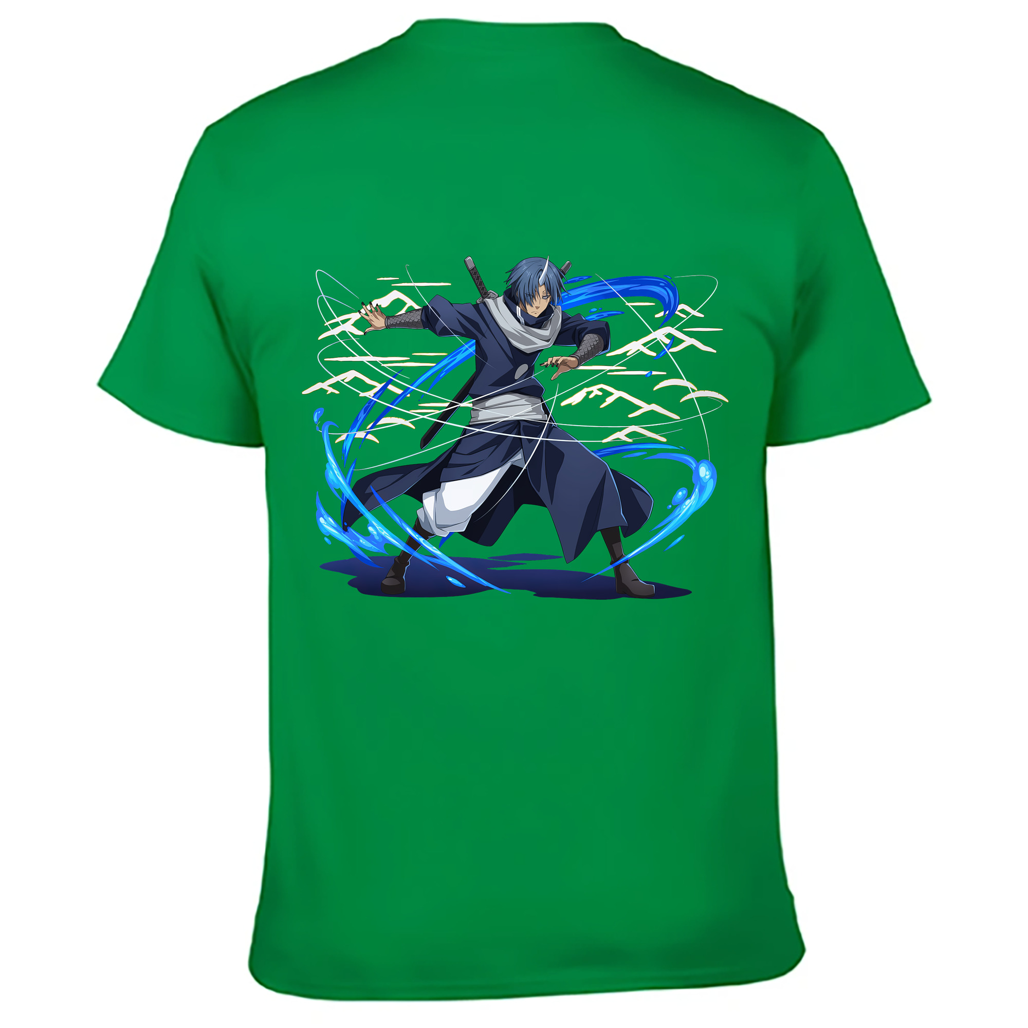 （画像用） 転スラ Regarding Reincarnated to Slime レディース半袖Tシャツ(バックプリント)
