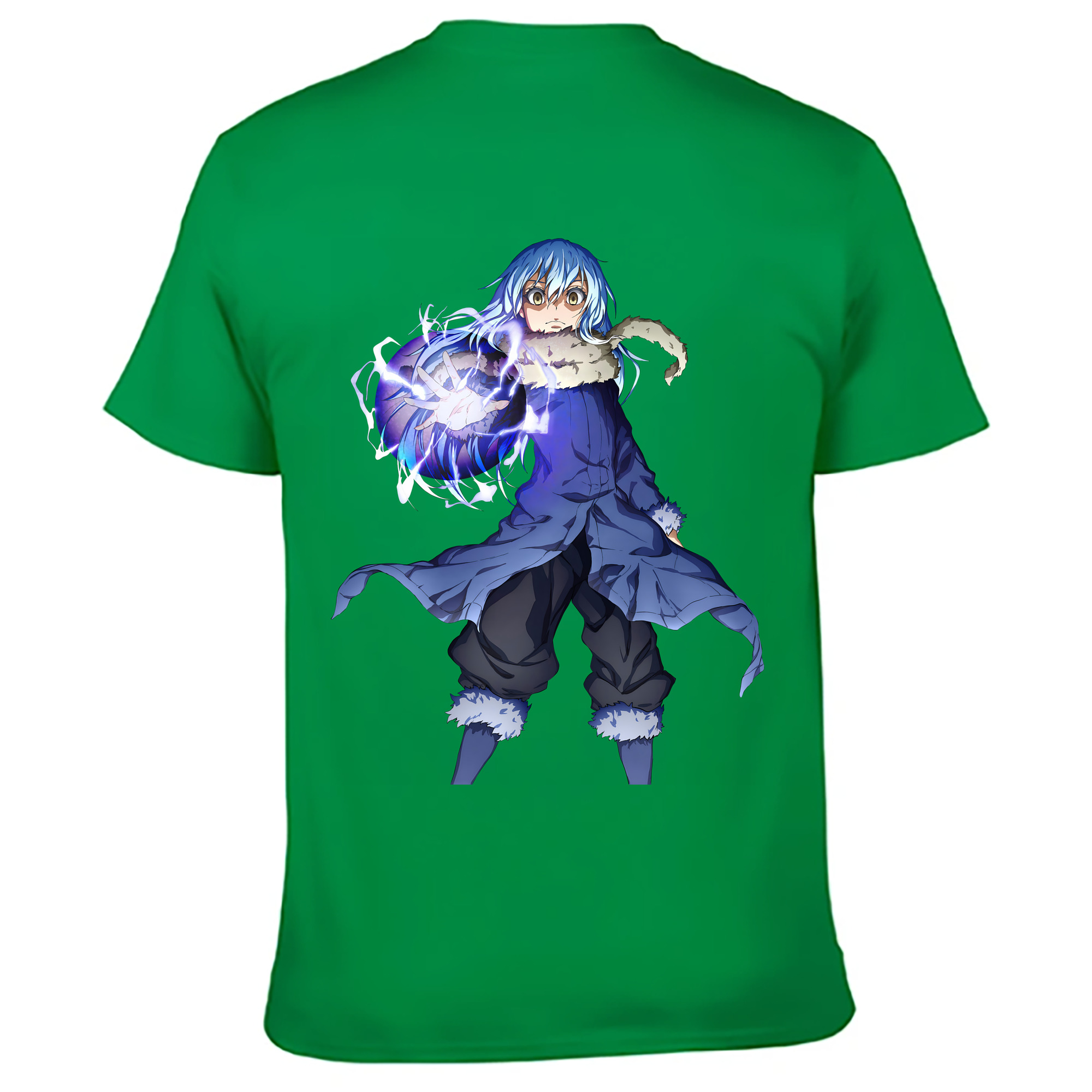 （画像用） 転スラ Regarding Reincarnated to Slime レディース半袖Tシャツ(バックプリント)