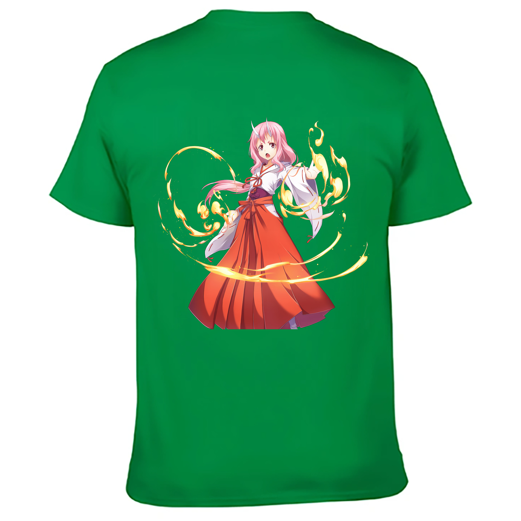 （画像用） 転スラ Regarding Reincarnated to Slime レディース半袖Tシャツ(バックプリント)
