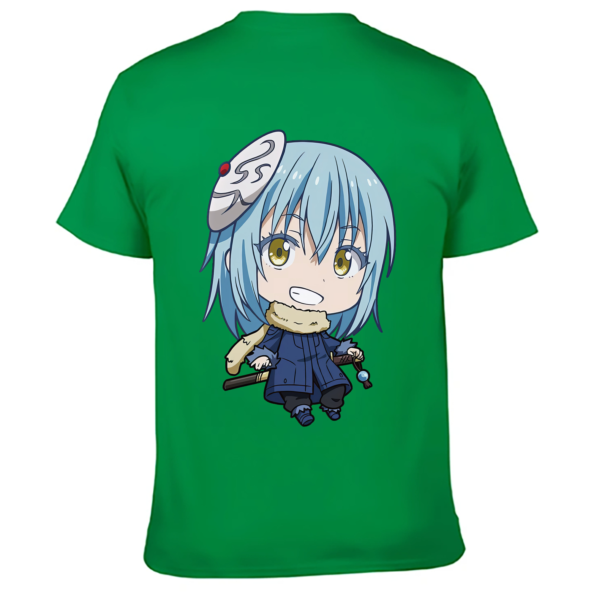 （画像用） 転スラ Regarding Reincarnated to Slime レディース半袖Tシャツ(バックプリント)
