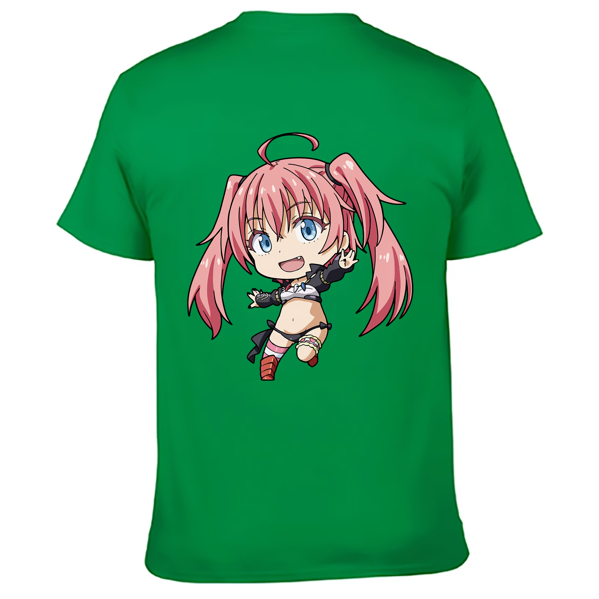 （画像用） 転スラ Regarding Reincarnated to Slime レディース半袖Tシャツ(バックプリント)