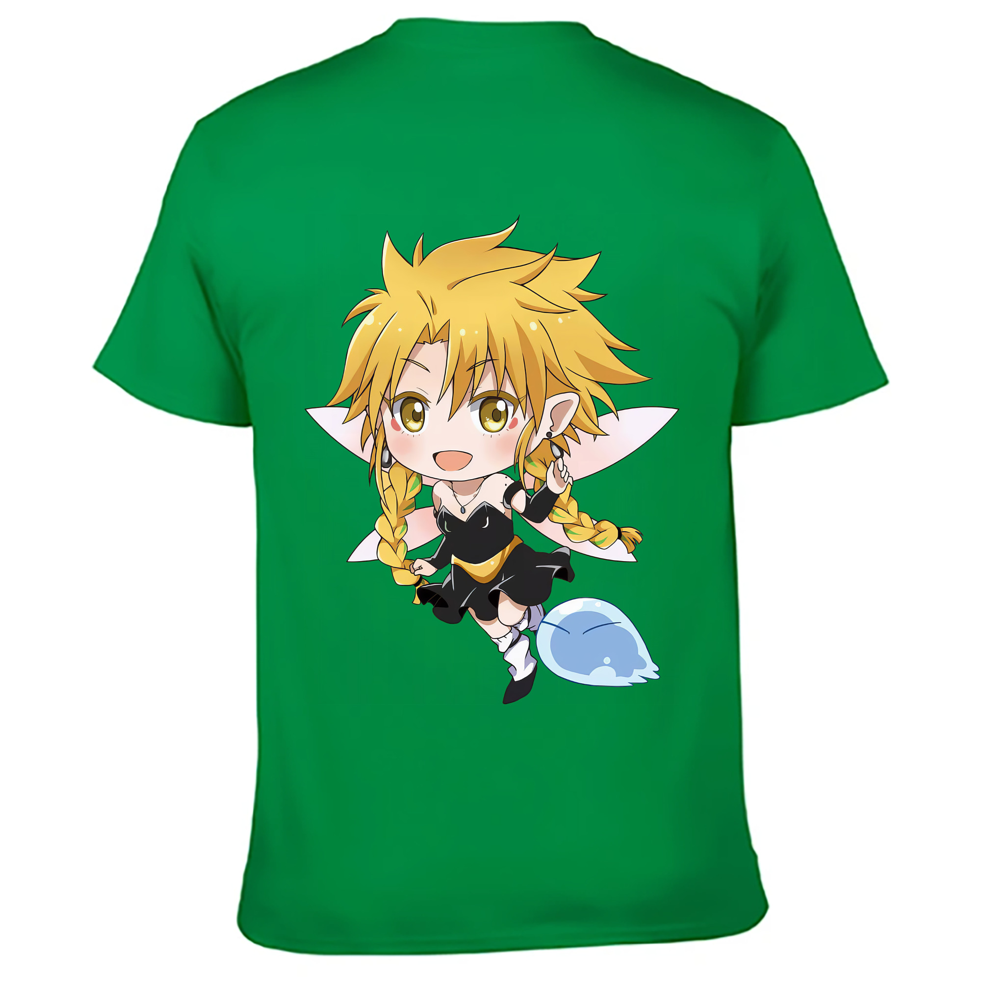 （画像用） 転スラ Regarding Reincarnated to Slime レディース半袖Tシャツ(バックプリント)