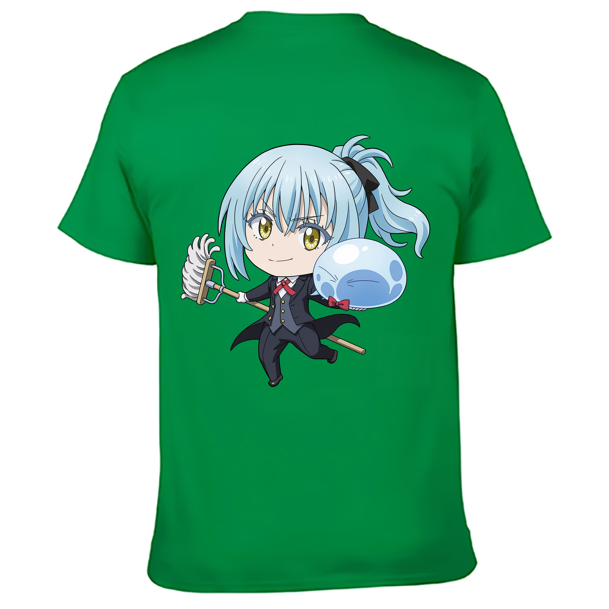 （画像用） 転スラ Regarding Reincarnated to Slime レディース半袖Tシャツ(バックプリント)