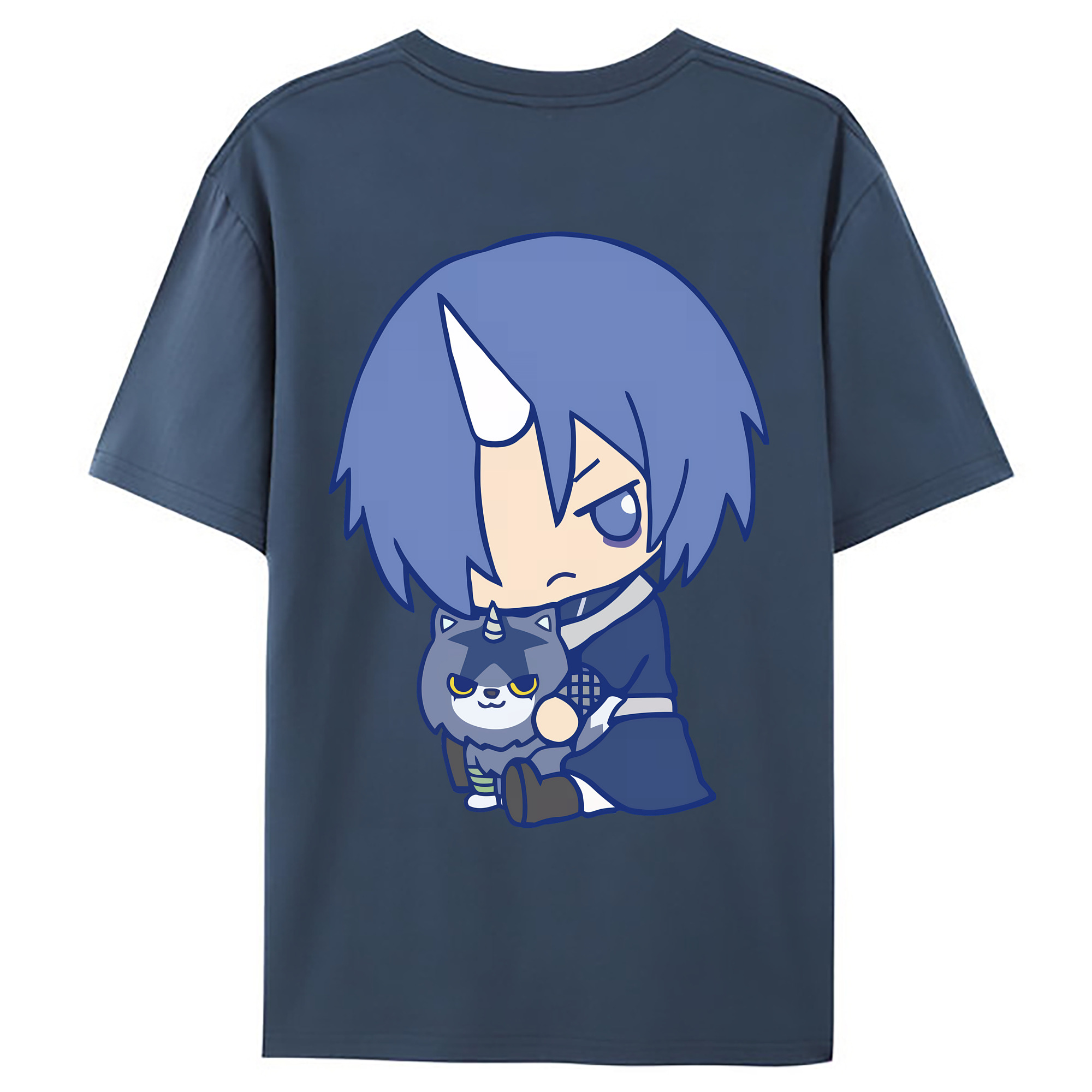 （画像用） 転スラ Regarding Reincarnated to Slime レディース半袖Tシャツ(バックプリント)