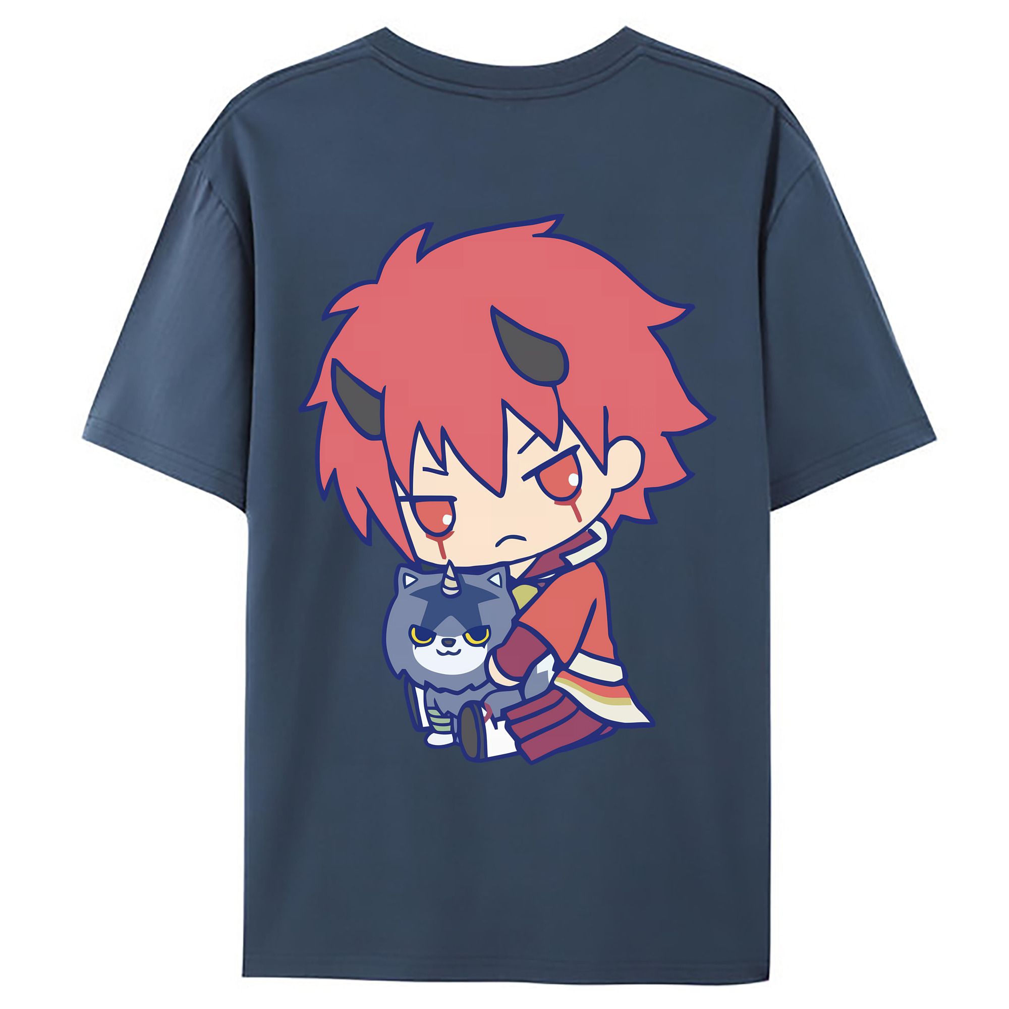 （画像用） 転スラ Regarding Reincarnated to Slime レディース半袖Tシャツ(バックプリント)