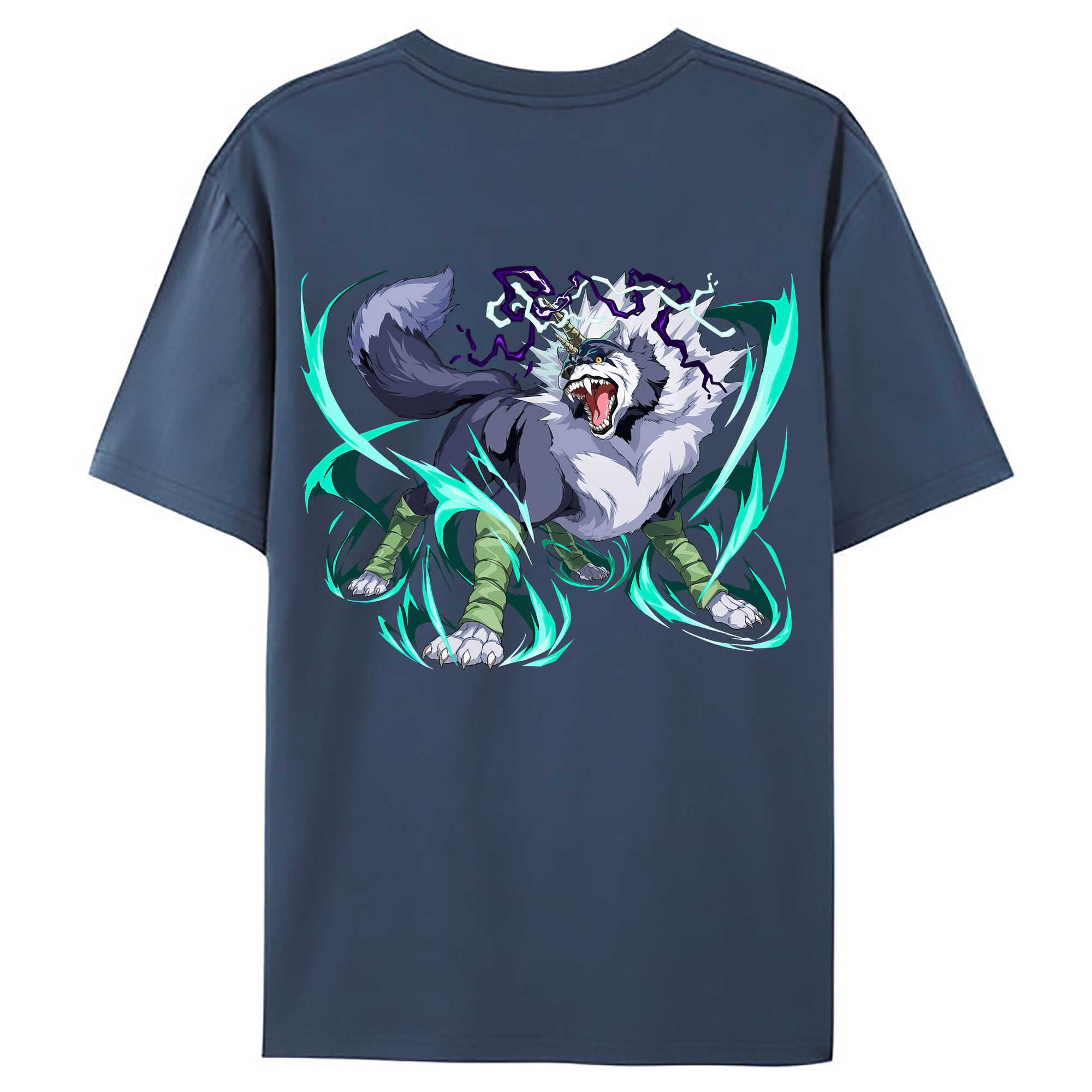 （画像用） 転スラ Regarding Reincarnated to Slime レディース半袖Tシャツ(バックプリント)