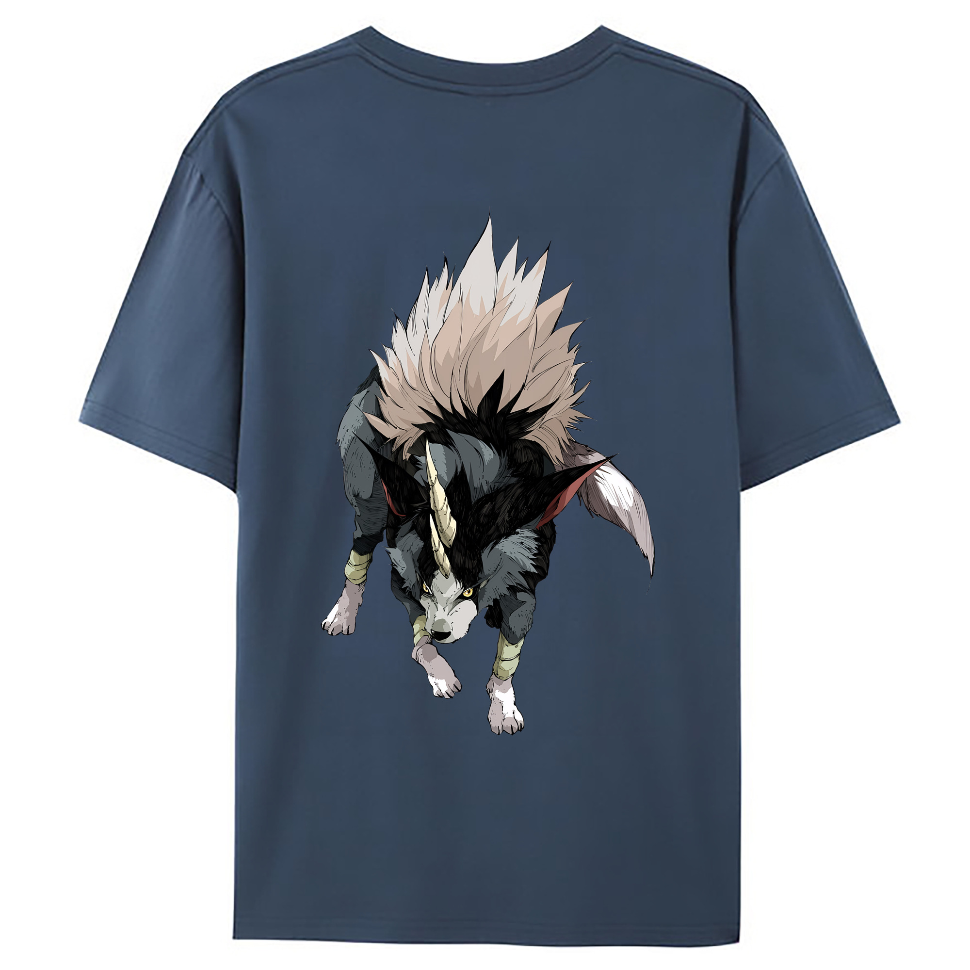 （画像用） 転スラ Regarding Reincarnated to Slime レディース半袖Tシャツ(バックプリント)