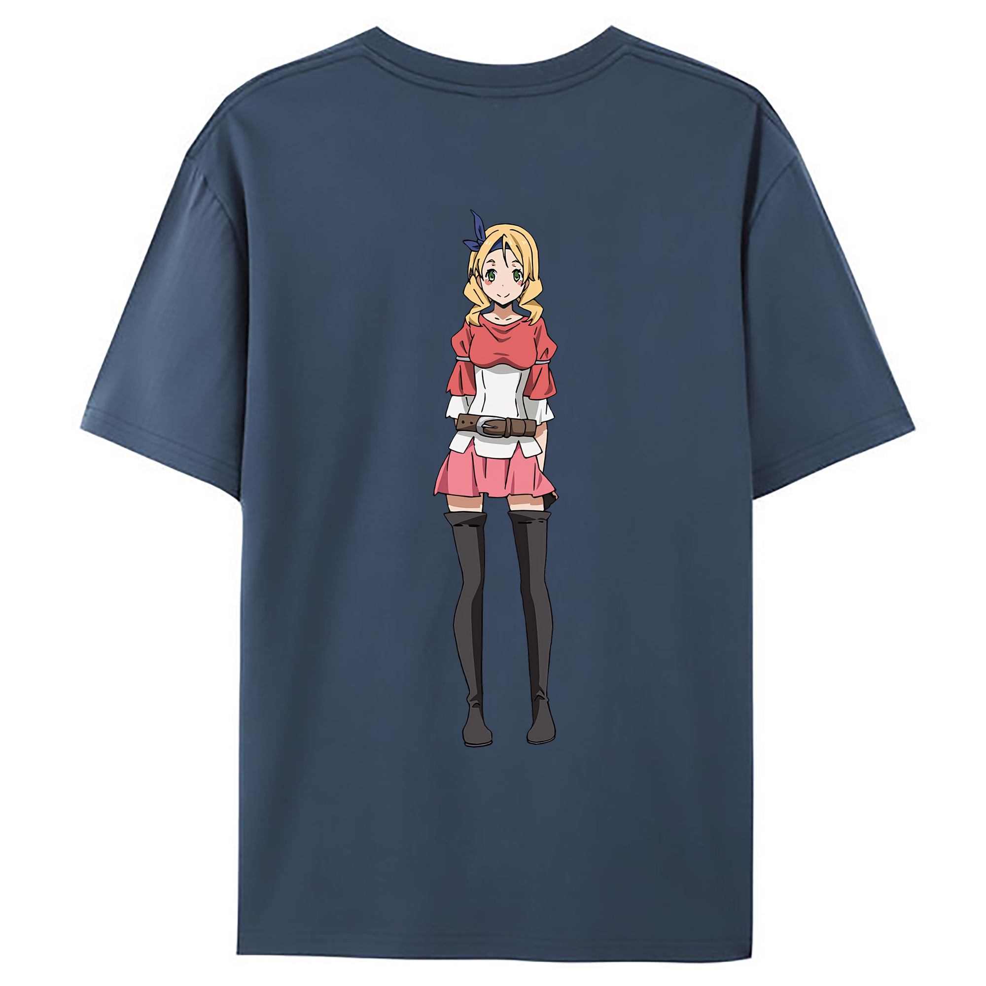 （画像用） 転スラ Regarding Reincarnated to Slime レディース半袖Tシャツ(バックプリント)