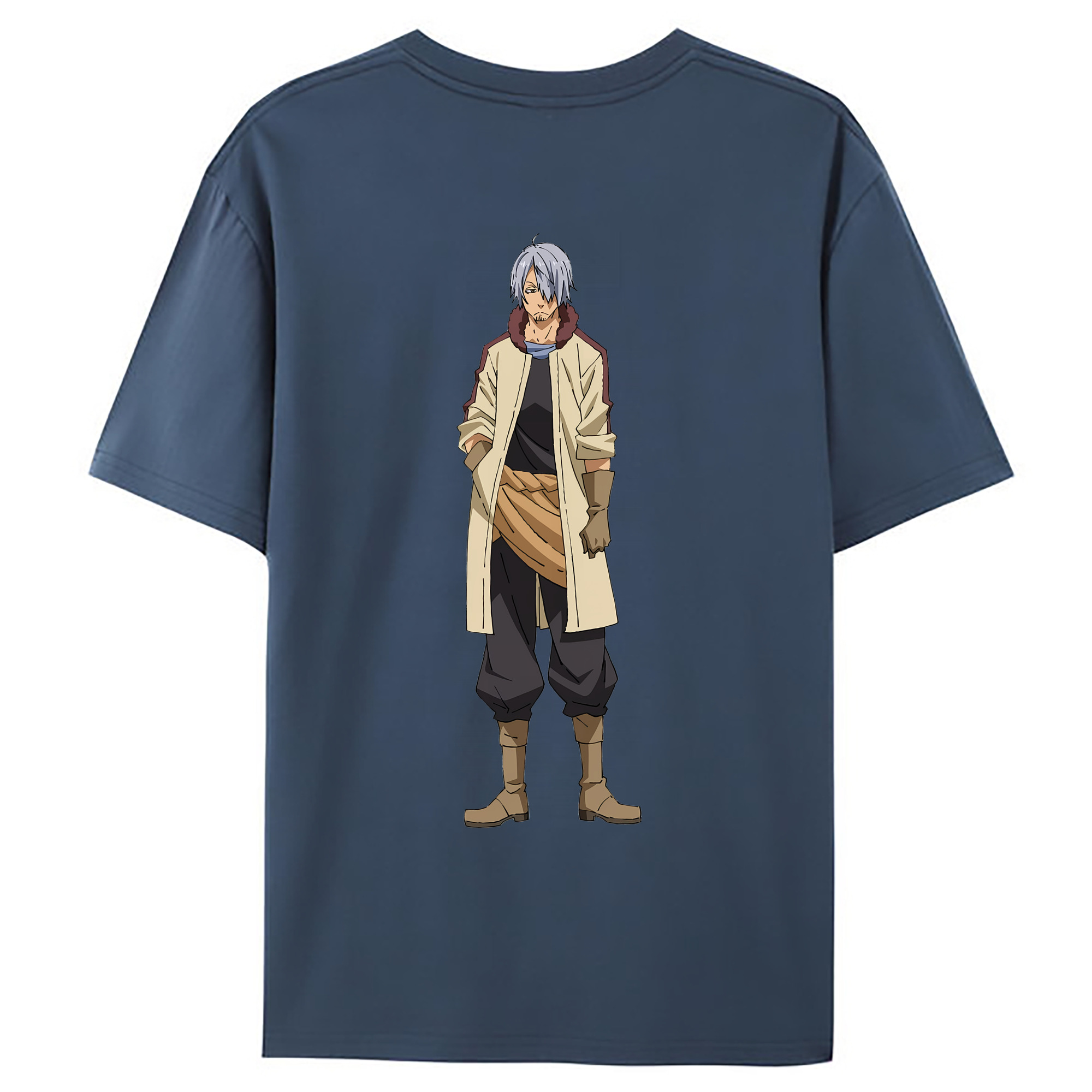 （画像用） 転スラ Regarding Reincarnated to Slime レディース半袖Tシャツ(バックプリント)