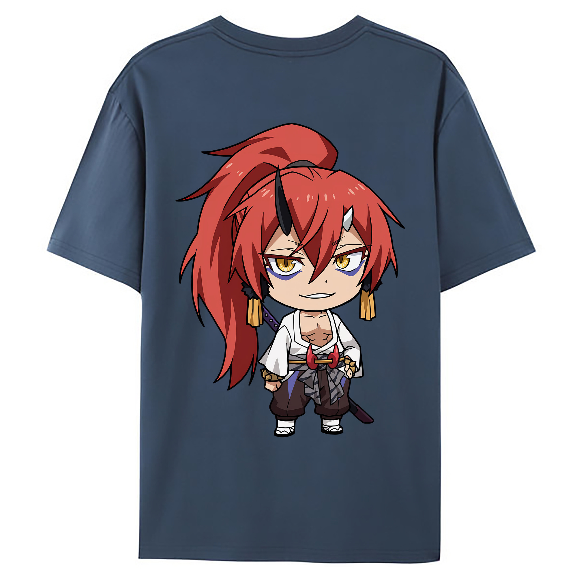 （画像用） 転スラ Regarding Reincarnated to Slime レディース半袖Tシャツ(バックプリント)
