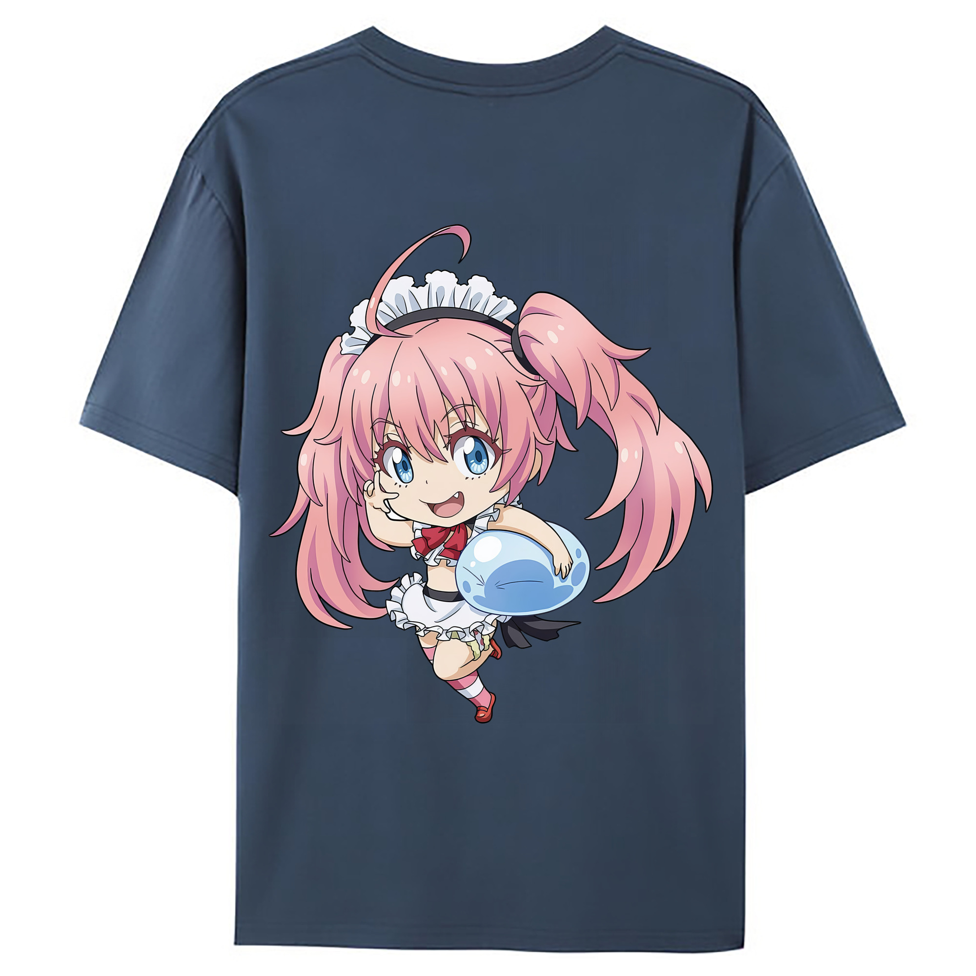 （画像用） 転スラ Regarding Reincarnated to Slime レディース半袖Tシャツ(バックプリント)