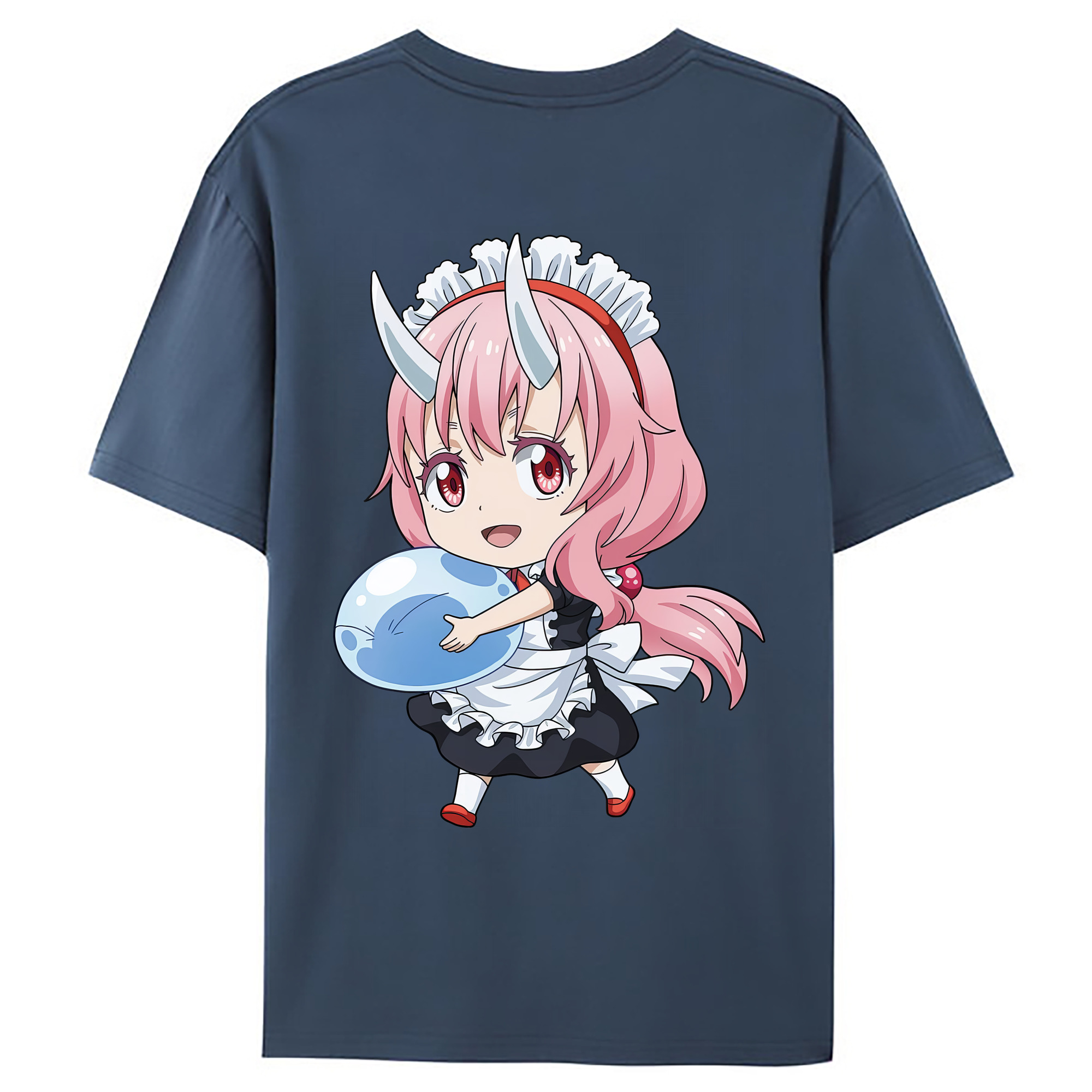 （画像用） 転スラ Regarding Reincarnated to Slime レディース半袖Tシャツ(バックプリント)