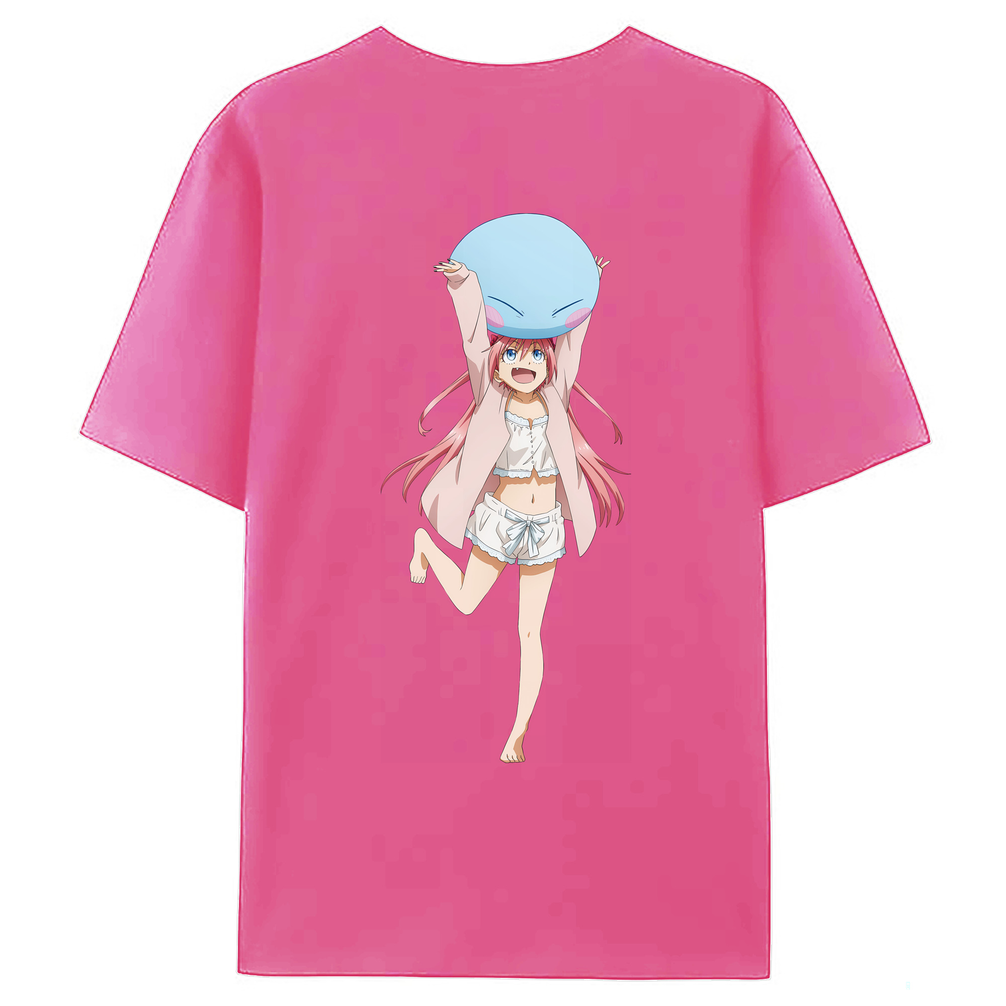 （画像用） 転スラ Regarding Reincarnated to Slime レディース半袖Tシャツ(バックプリント)