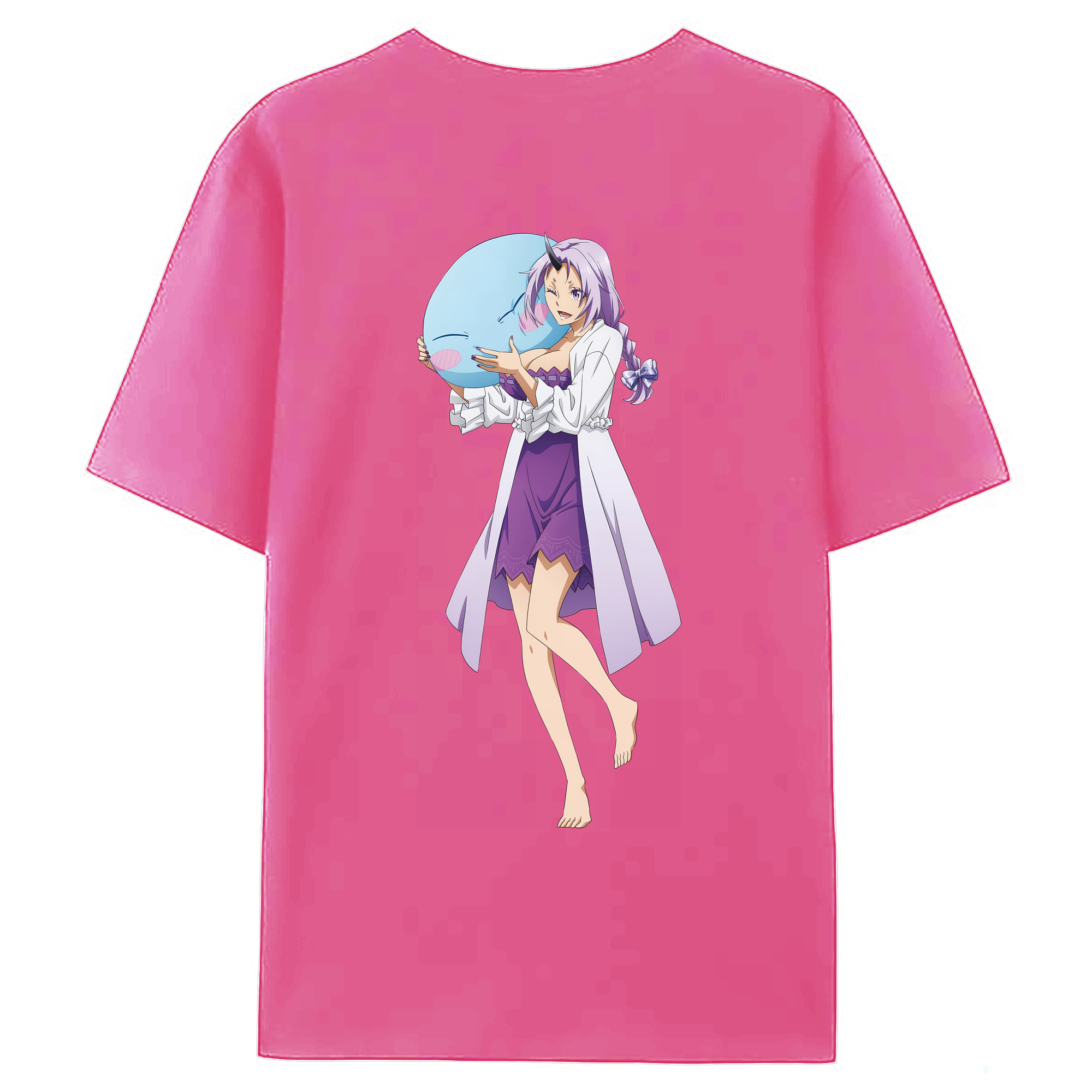 （画像用） 転スラ Regarding Reincarnated to Slime レディース半袖Tシャツ(バックプリント)