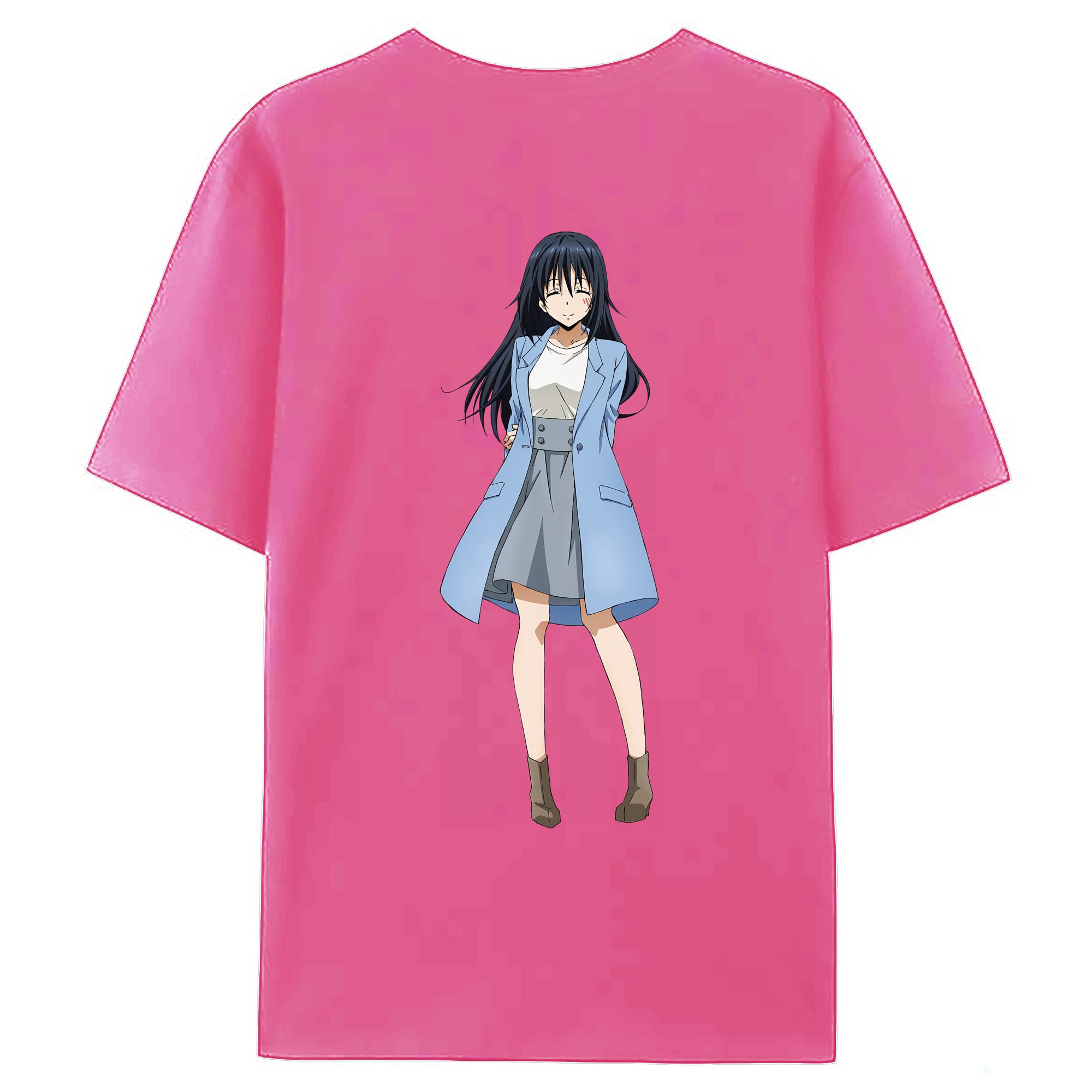 （画像用） 転スラ Regarding Reincarnated to Slime レディース半袖Tシャツ(バックプリント)