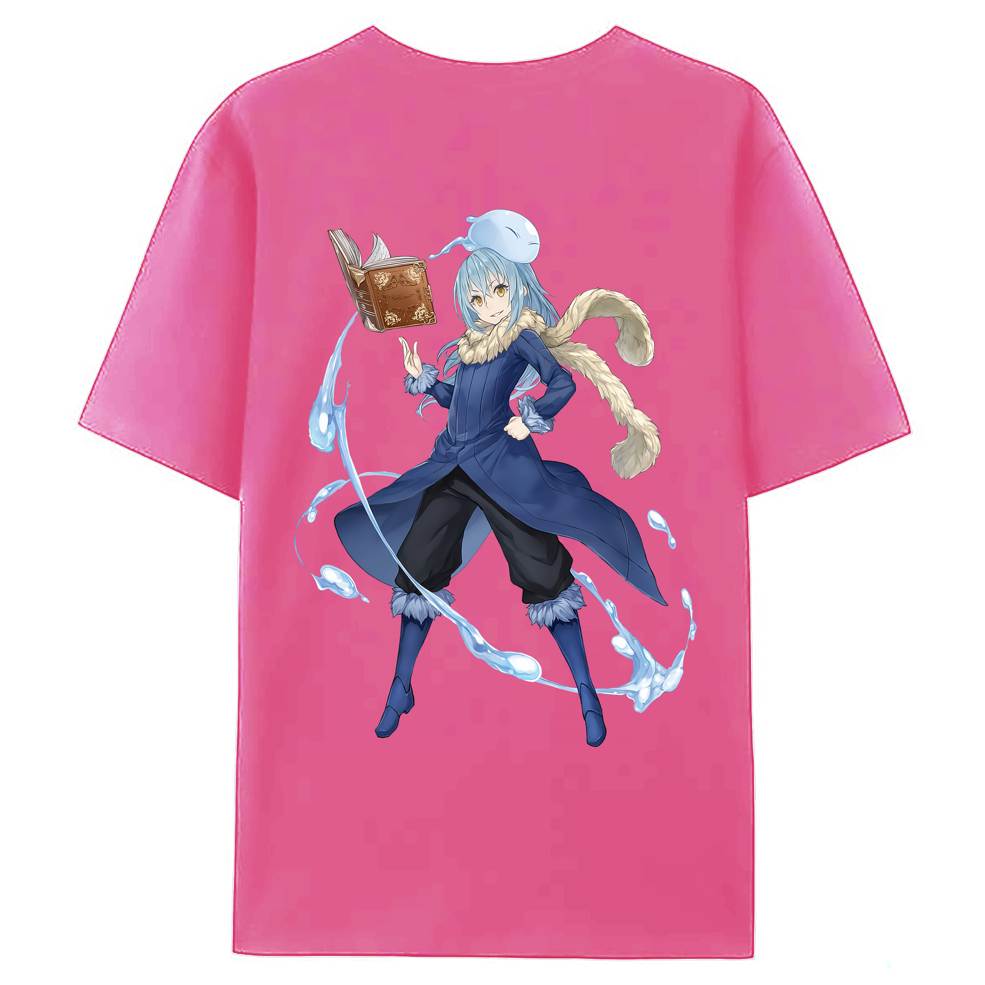 （画像用） 転スラ Regarding Reincarnated to Slime レディース半袖Tシャツ(バックプリント)
