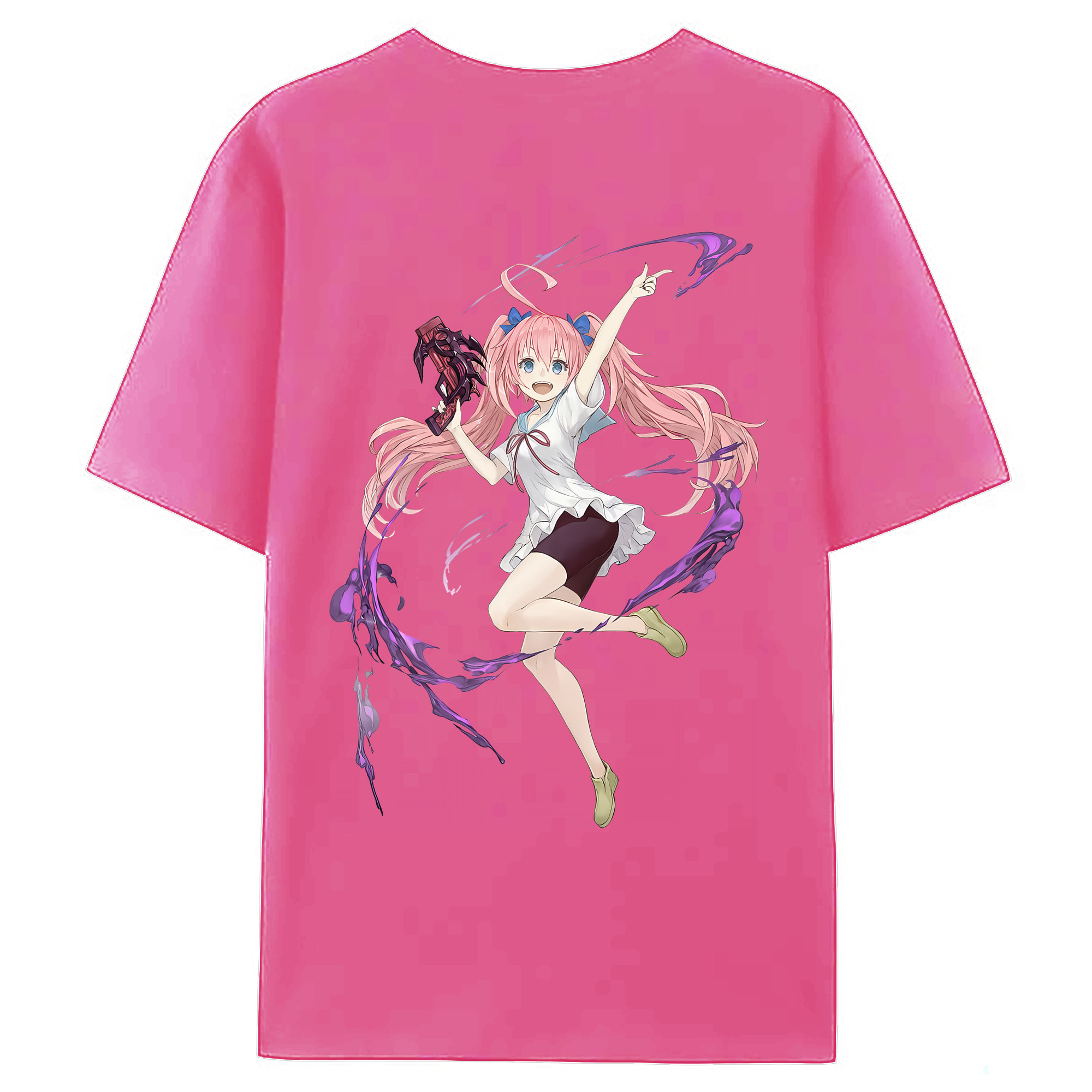 （画像用） 転スラ Regarding Reincarnated to Slime レディース半袖Tシャツ(バックプリント)