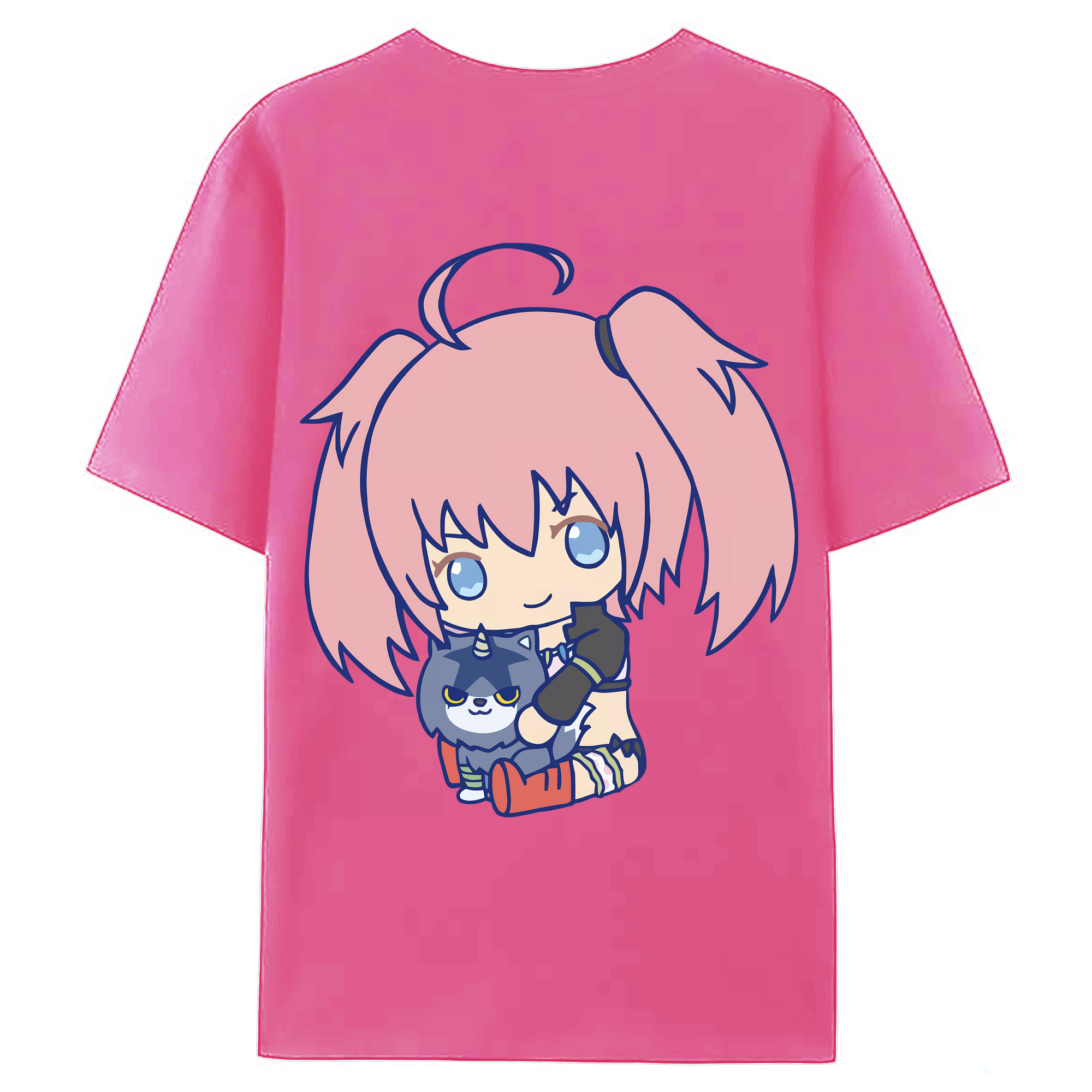 （画像用） 転スラ Regarding Reincarnated to Slime レディース半袖Tシャツ(バックプリント)