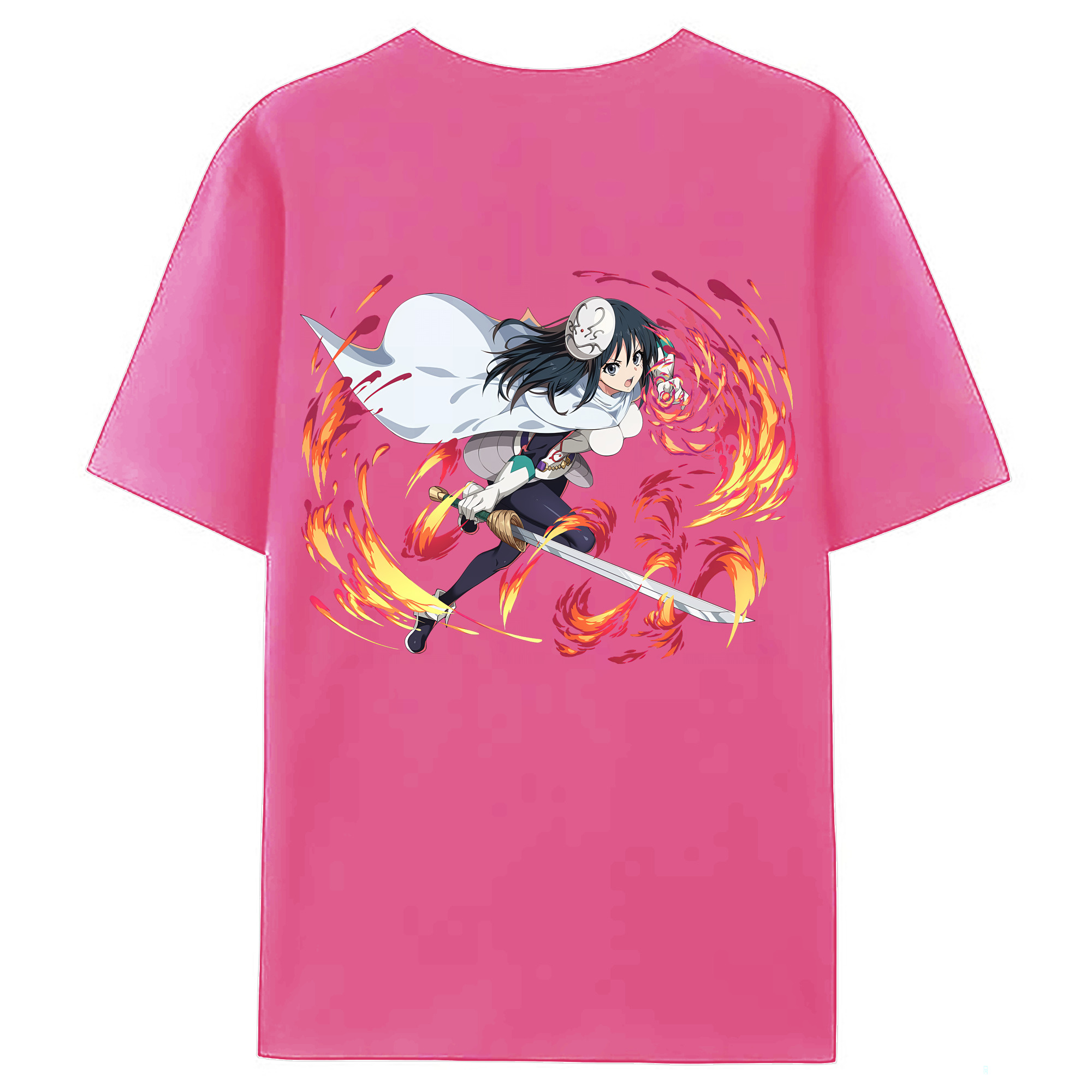（画像用） 転スラ Regarding Reincarnated to Slime レディース半袖Tシャツ(バックプリント)