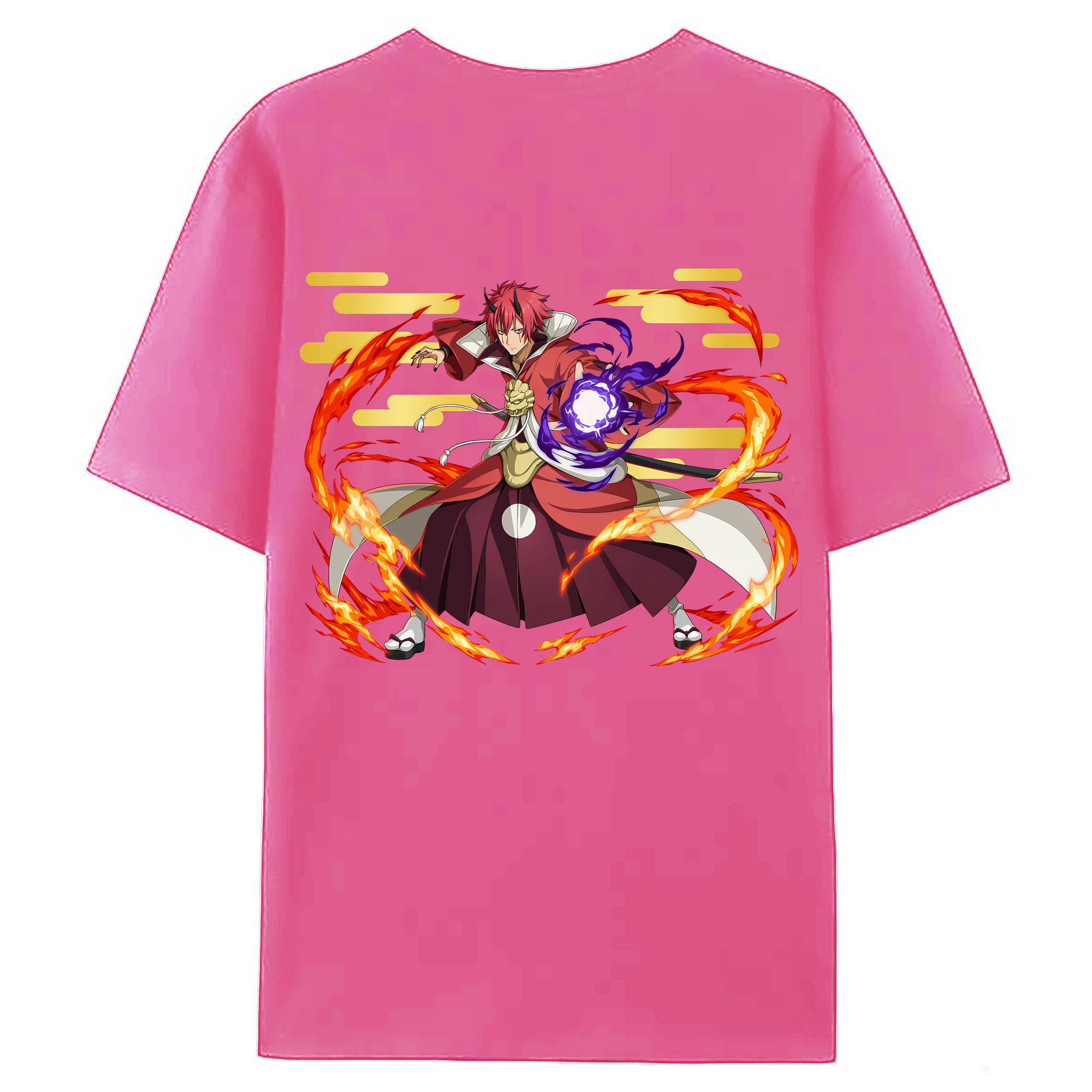 （画像用） 転スラ Regarding Reincarnated to Slime レディース半袖Tシャツ(バックプリント)