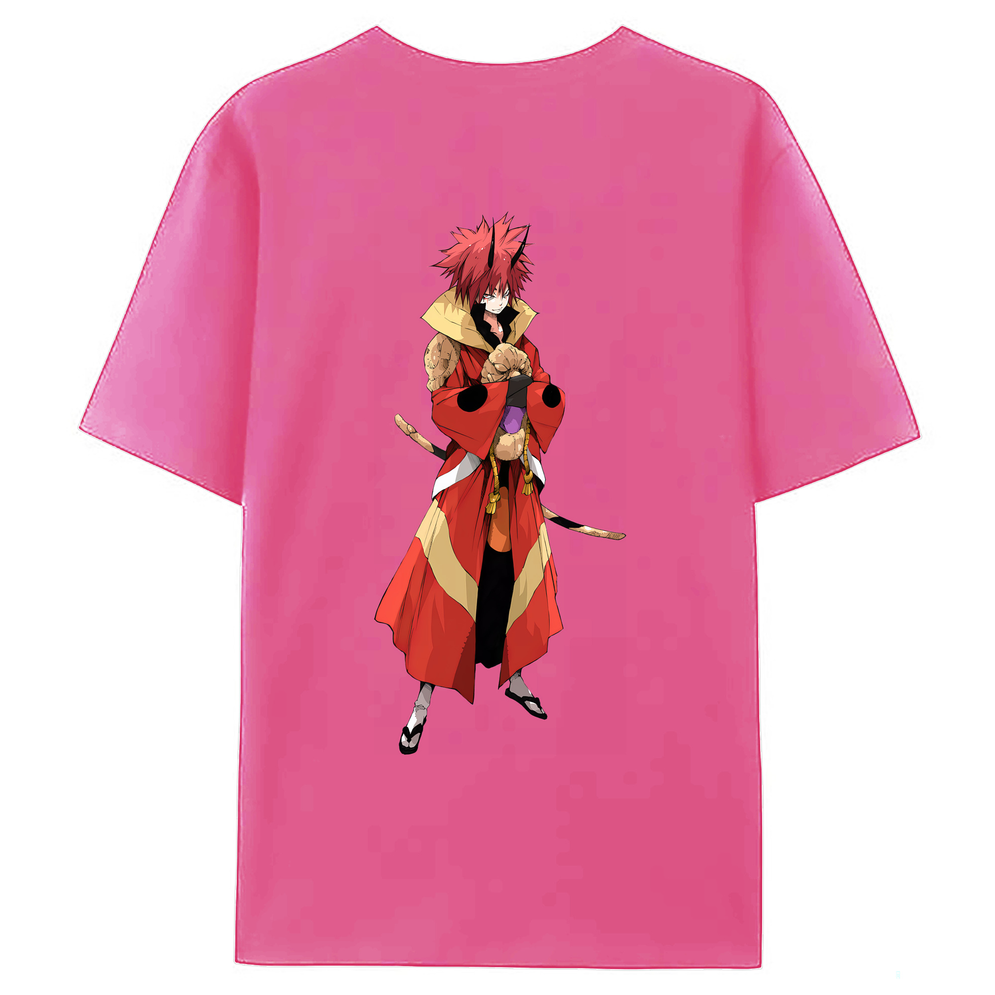 （画像用） 転スラ Regarding Reincarnated to Slime レディース半袖Tシャツ(バックプリント)