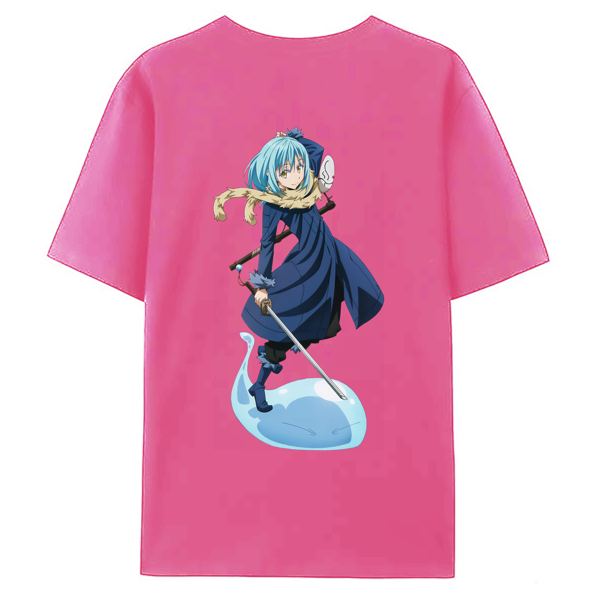 （画像用） 転スラ Regarding Reincarnated to Slime レディース半袖Tシャツ(バックプリント)