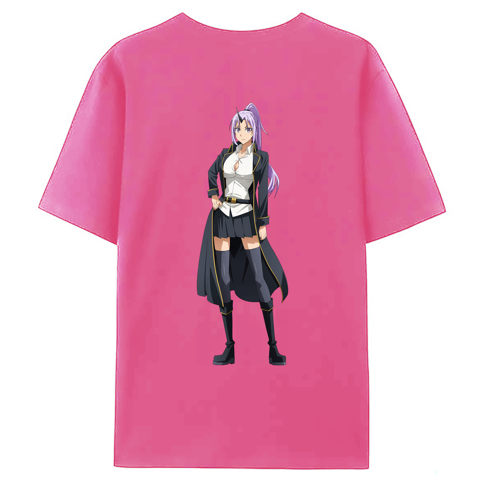 （画像用） 転スラ Regarding Reincarnated to Slime レディース半袖Tシャツ(バックプリント)