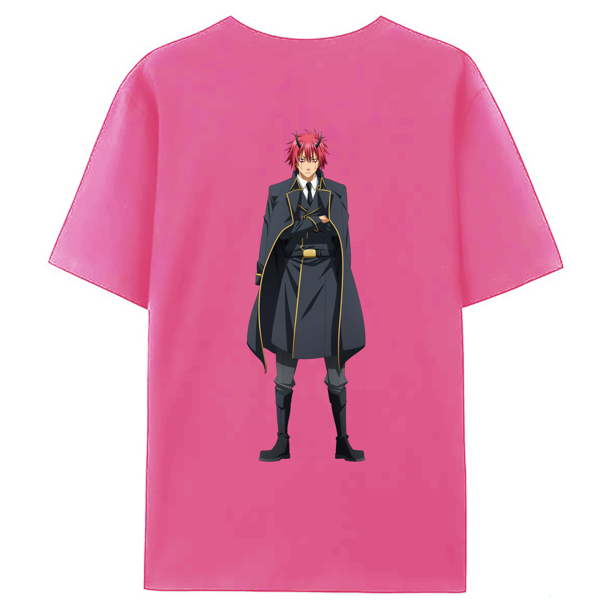 （画像用） 転スラ Regarding Reincarnated to Slime レディース半袖Tシャツ(バックプリント)