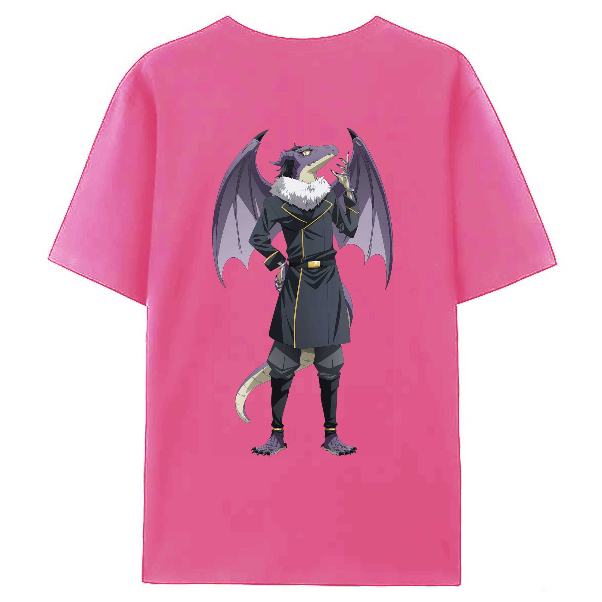 （画像用） 転スラ Regarding Reincarnated to Slime レディース半袖Tシャツ(バックプリント)