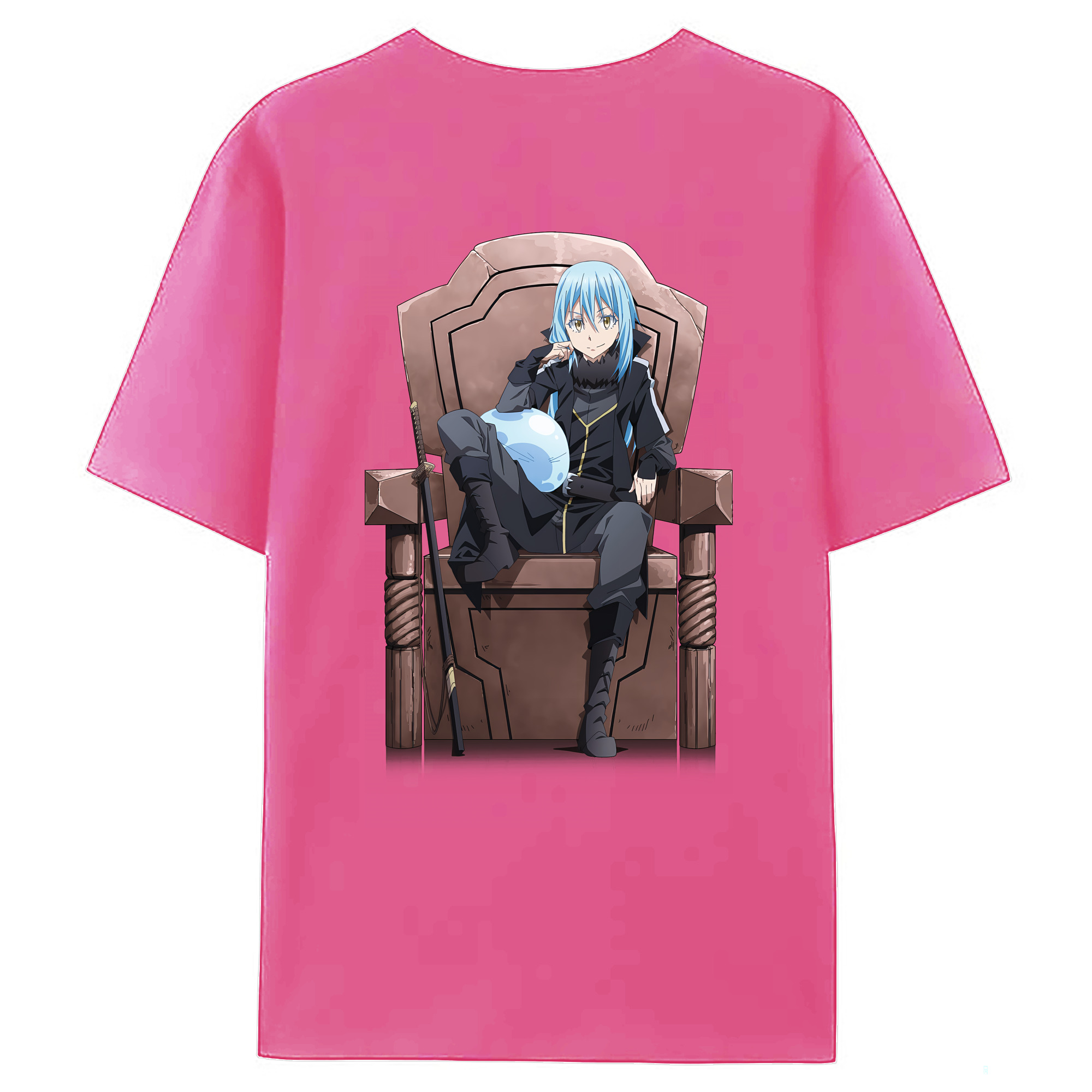 （画像用） 転スラ Regarding Reincarnated to Slime レディース半袖Tシャツ(バックプリント)