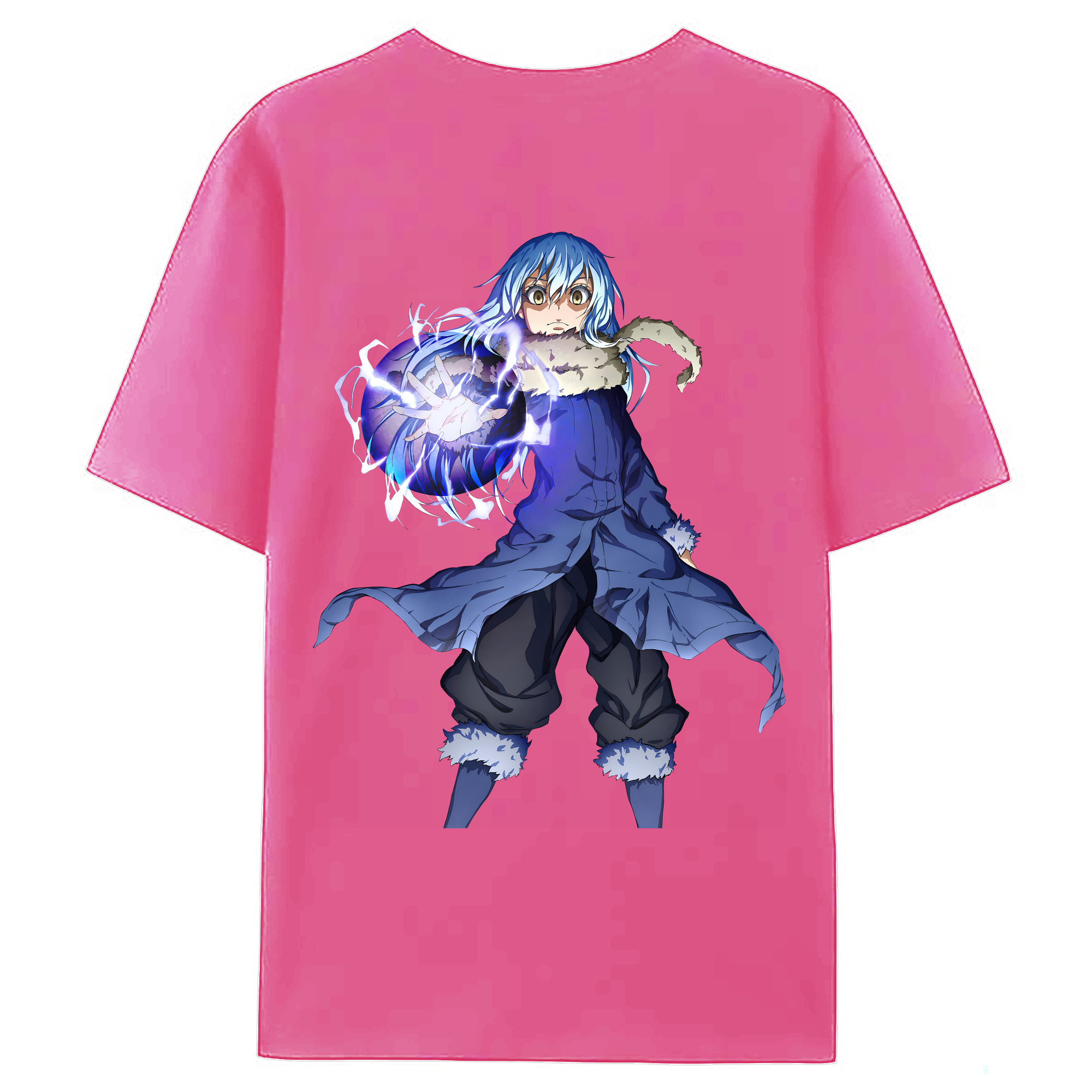 （画像用） 転スラ Regarding Reincarnated to Slime レディース半袖Tシャツ(バックプリント)