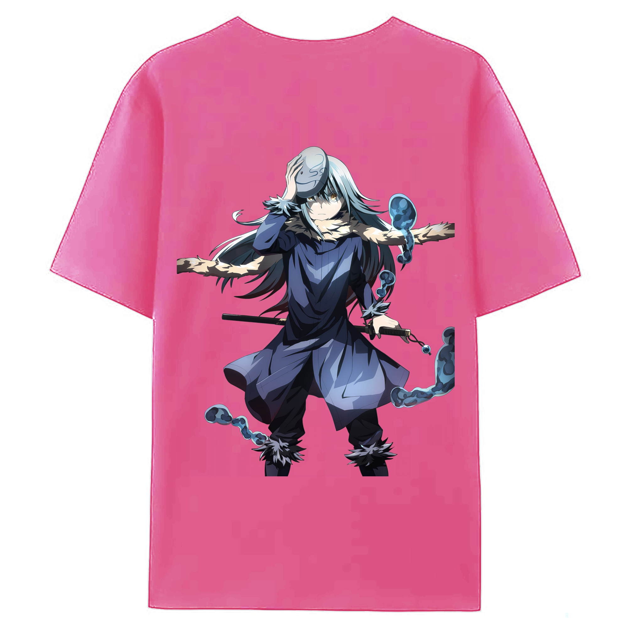 （画像用） 転スラ Regarding Reincarnated to Slime レディース半袖Tシャツ(バックプリント)