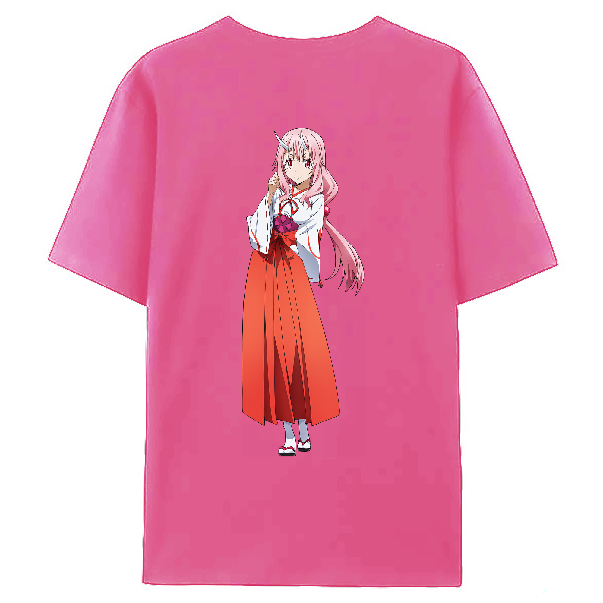 （画像用） 転スラ Regarding Reincarnated to Slime レディース半袖Tシャツ(バックプリント)