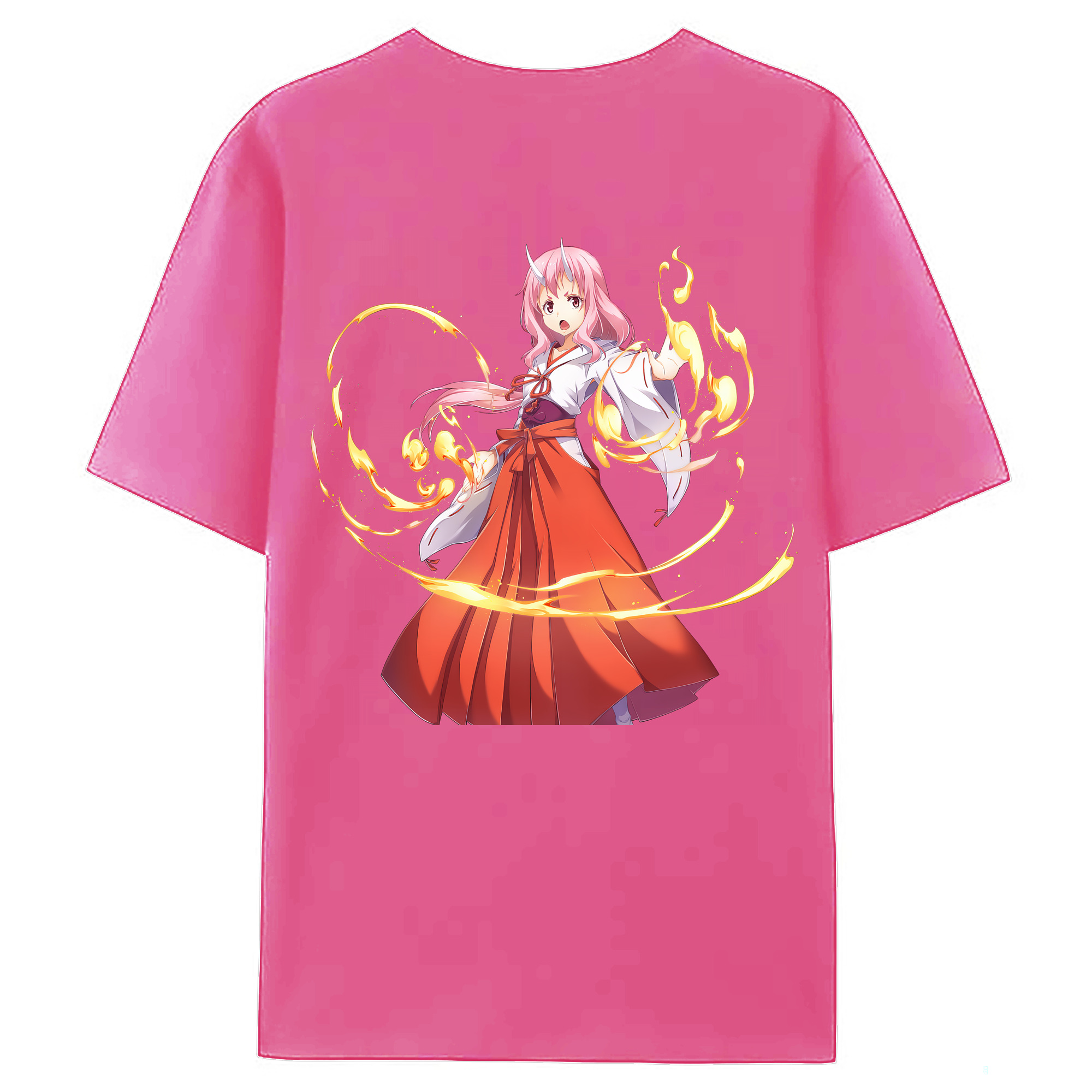 （画像用） 転スラ Regarding Reincarnated to Slime レディース半袖Tシャツ(バックプリント)