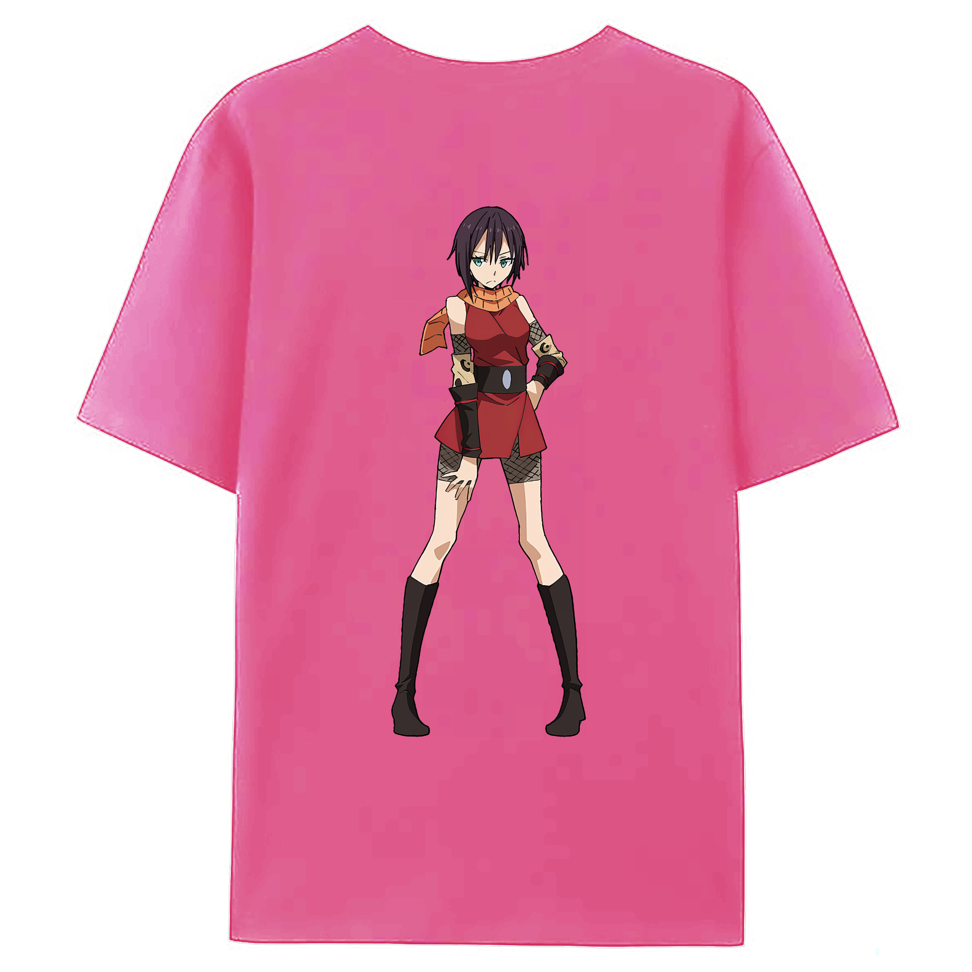 （画像用） 転スラ Regarding Reincarnated to Slime レディース半袖Tシャツ(バックプリント)