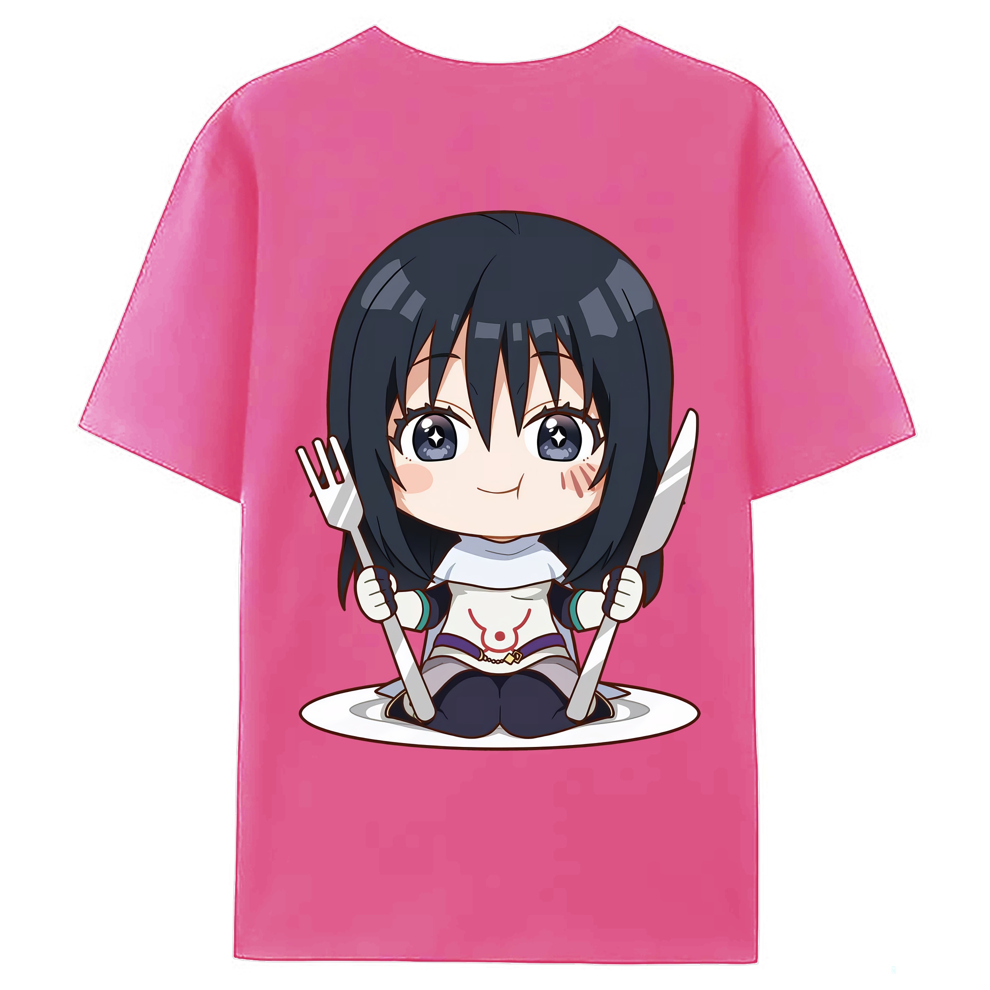 （画像用） 転スラ Regarding Reincarnated to Slime レディース半袖Tシャツ(バックプリント)