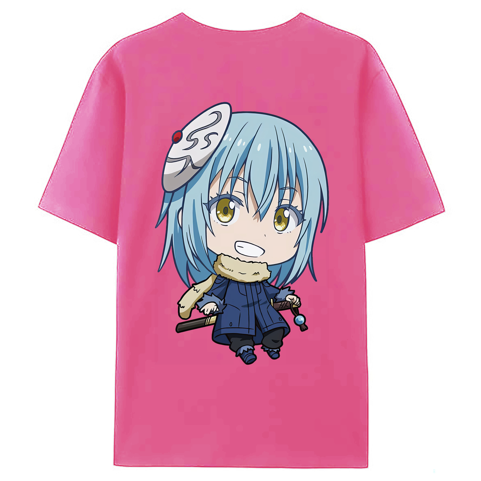 （画像用） 転スラ Regarding Reincarnated to Slime レディース半袖Tシャツ(バックプリント)