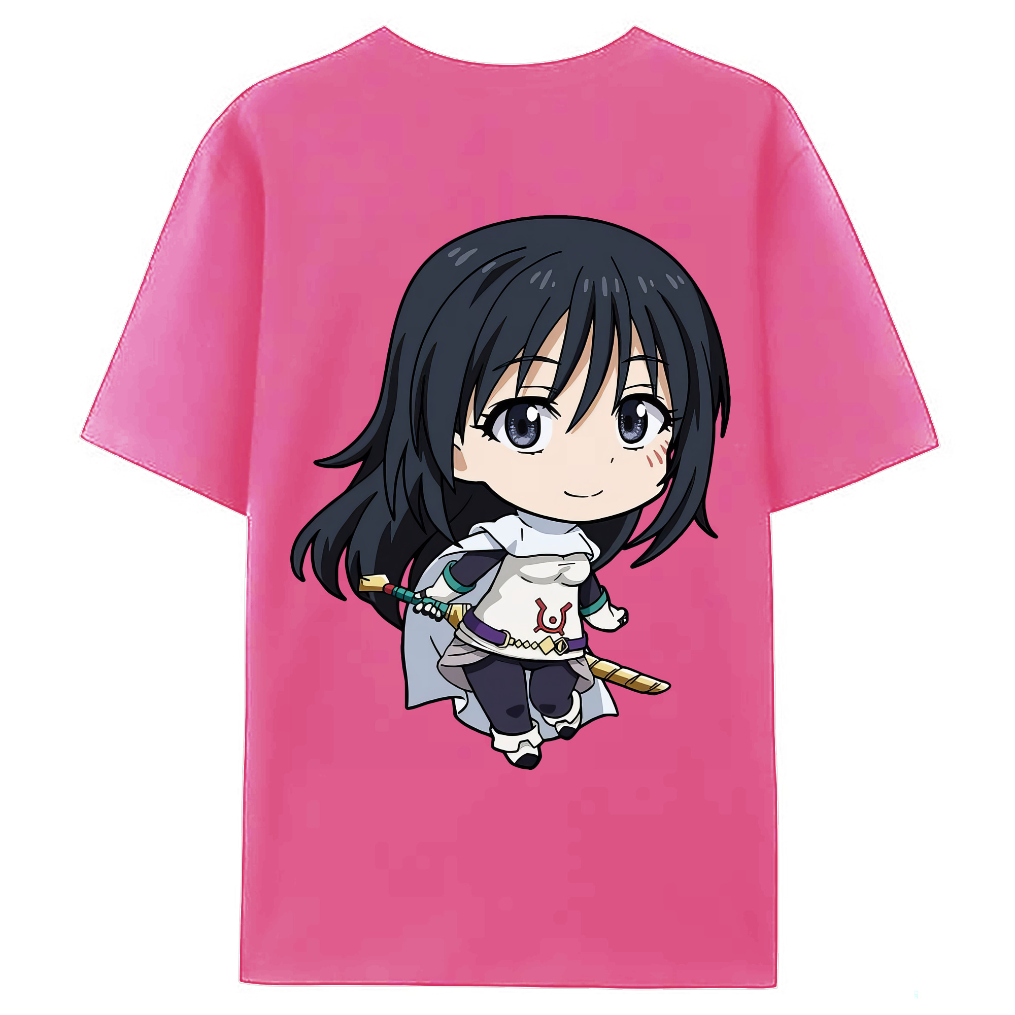 （画像用） 転スラ Regarding Reincarnated to Slime レディース半袖Tシャツ(バックプリント)