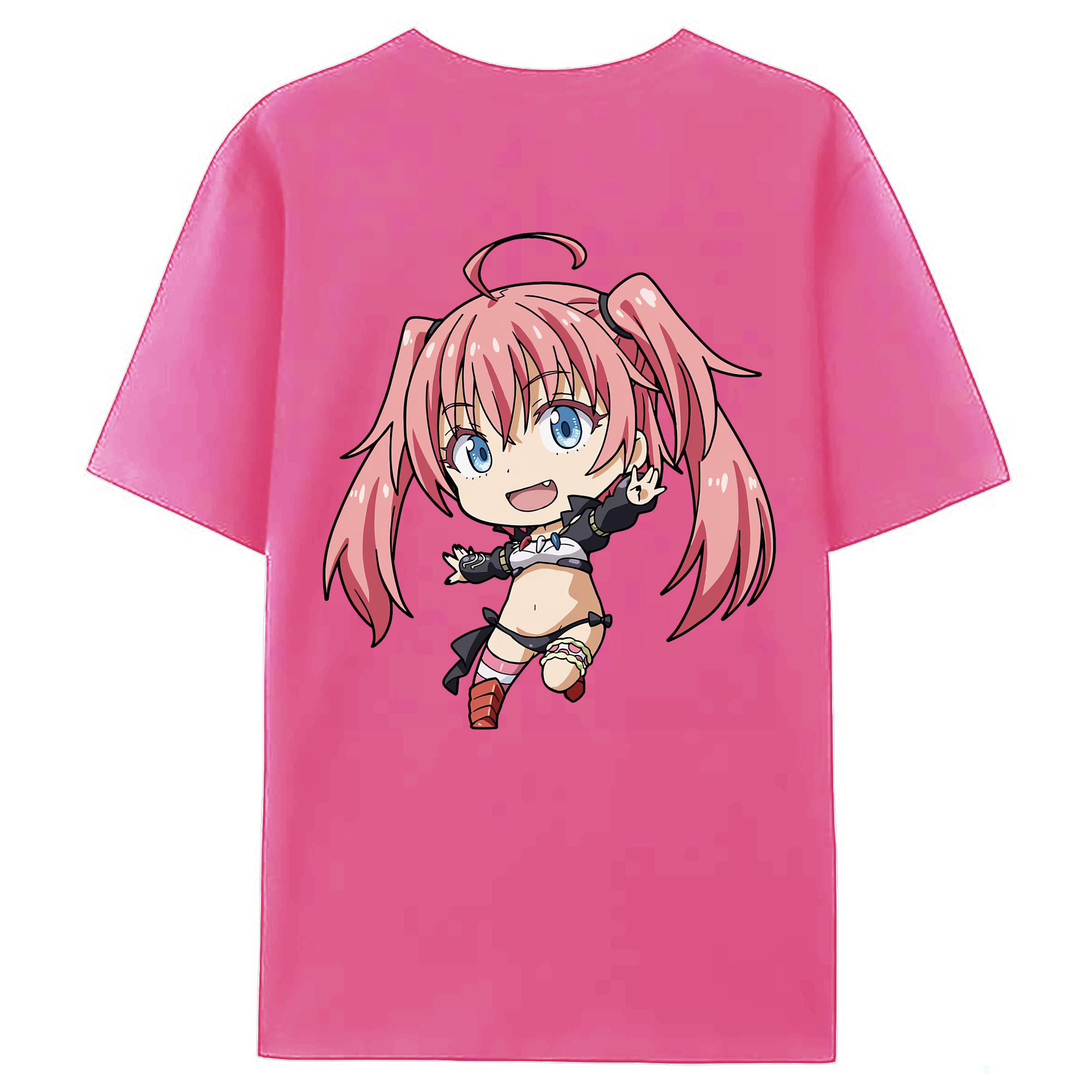 （画像用） 転スラ Regarding Reincarnated to Slime レディース半袖Tシャツ(バックプリント)