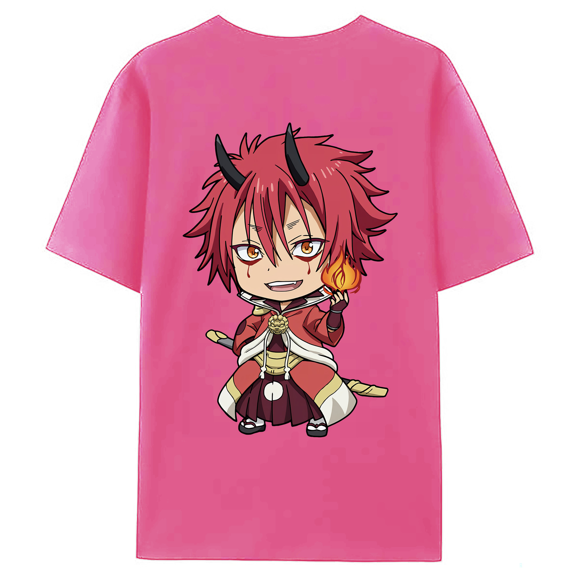 （画像用） 転スラ Regarding Reincarnated to Slime レディース半袖Tシャツ(バックプリント)