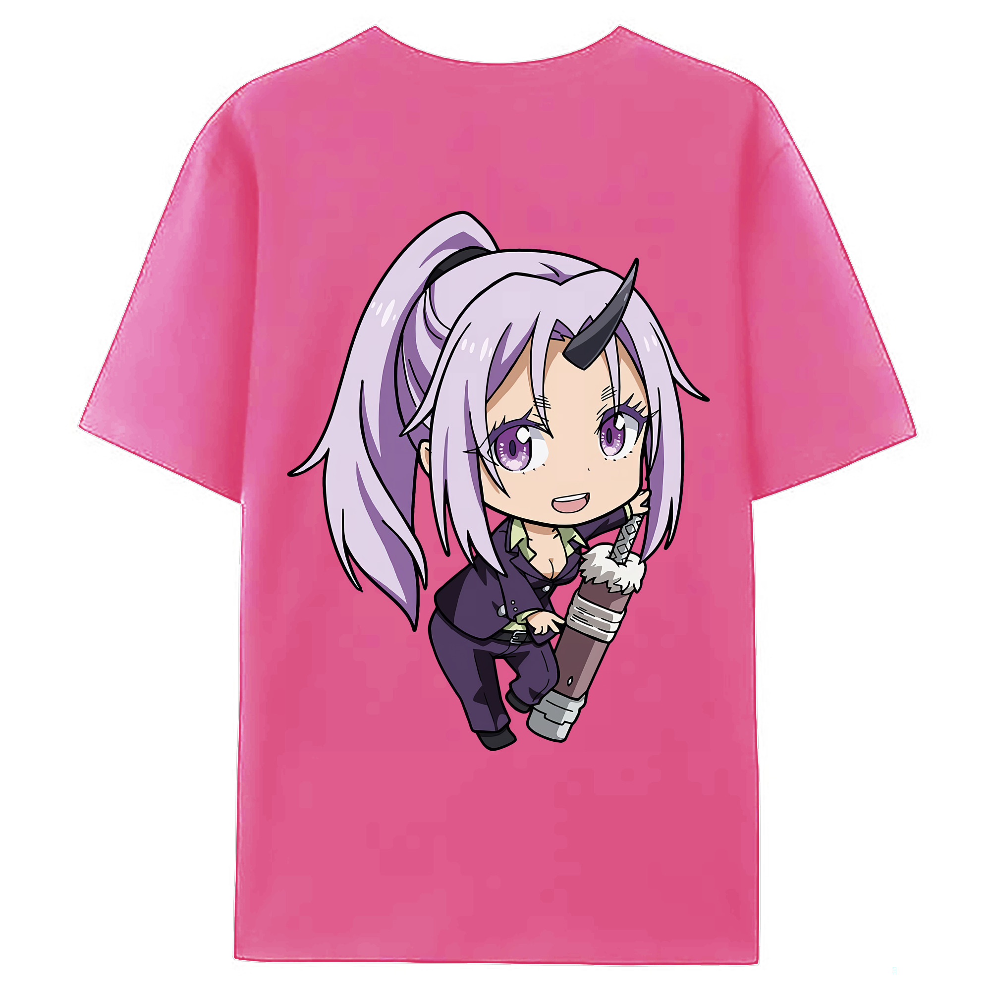 （画像用） 転スラ Regarding Reincarnated to Slime レディース半袖Tシャツ(バックプリント)