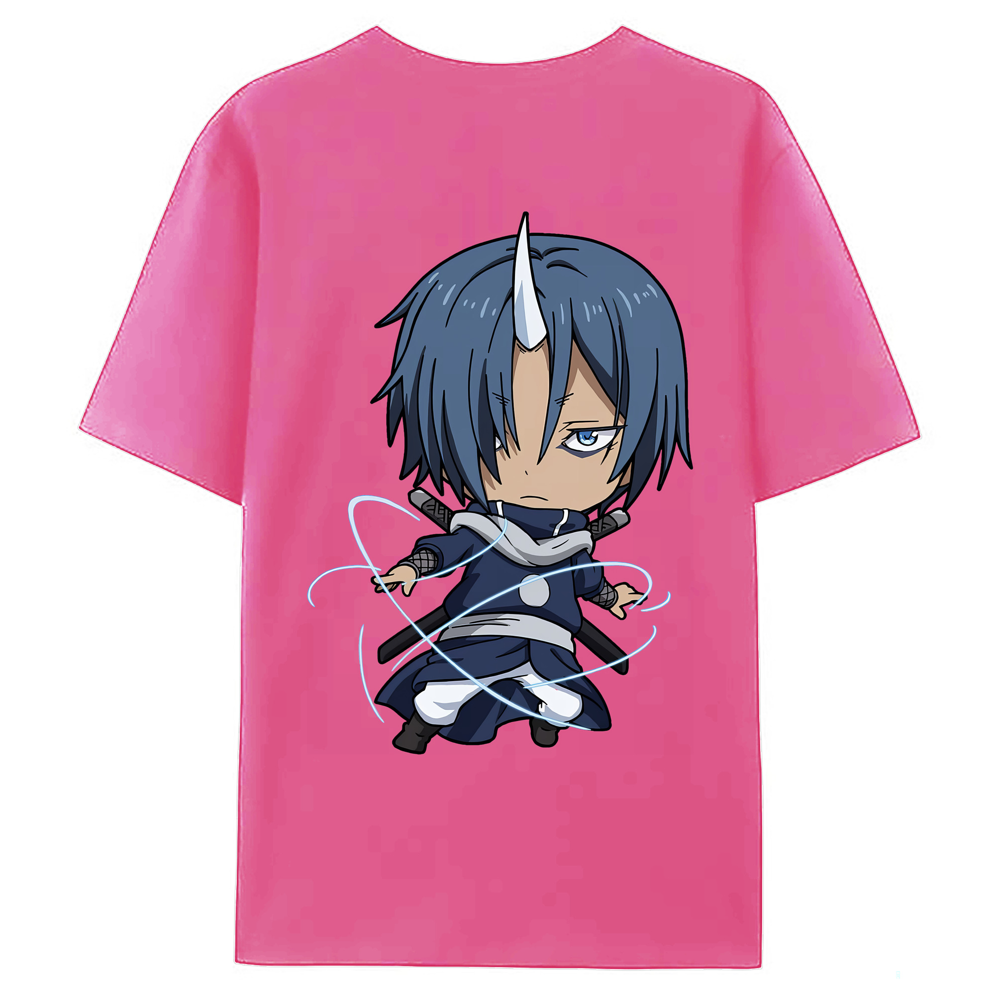 （画像用） 転スラ Regarding Reincarnated to Slime レディース半袖Tシャツ(バックプリント)