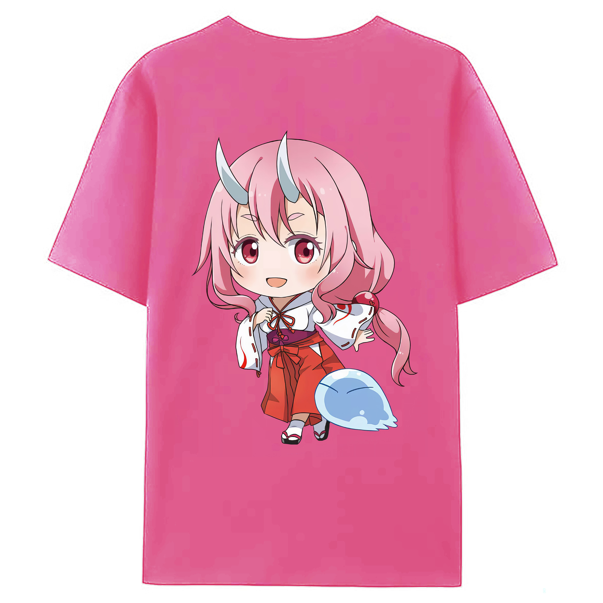 （画像用） 転スラ Regarding Reincarnated to Slime レディース半袖Tシャツ(バックプリント)
