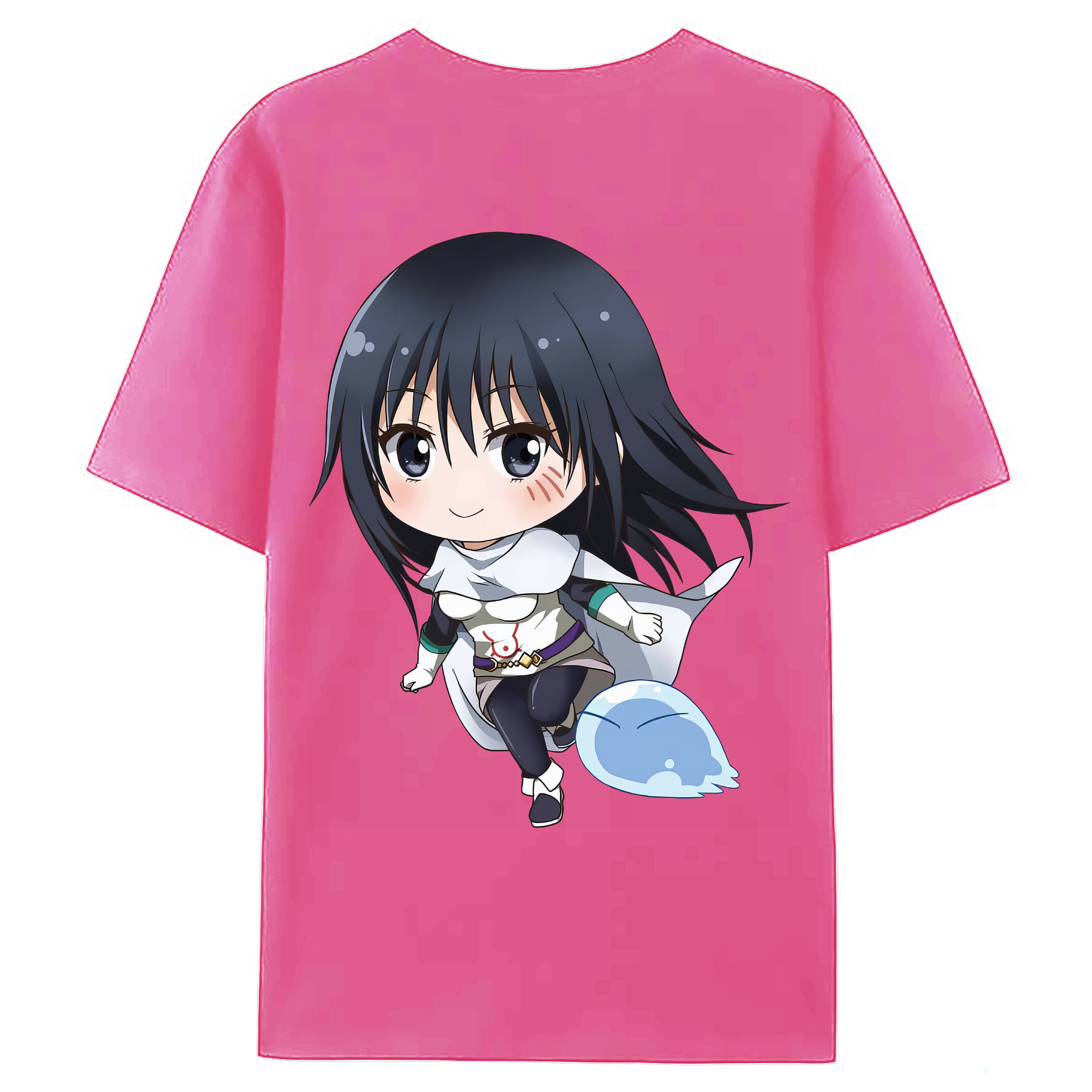 （画像用） 転スラ Regarding Reincarnated to Slime レディース半袖Tシャツ(バックプリント)